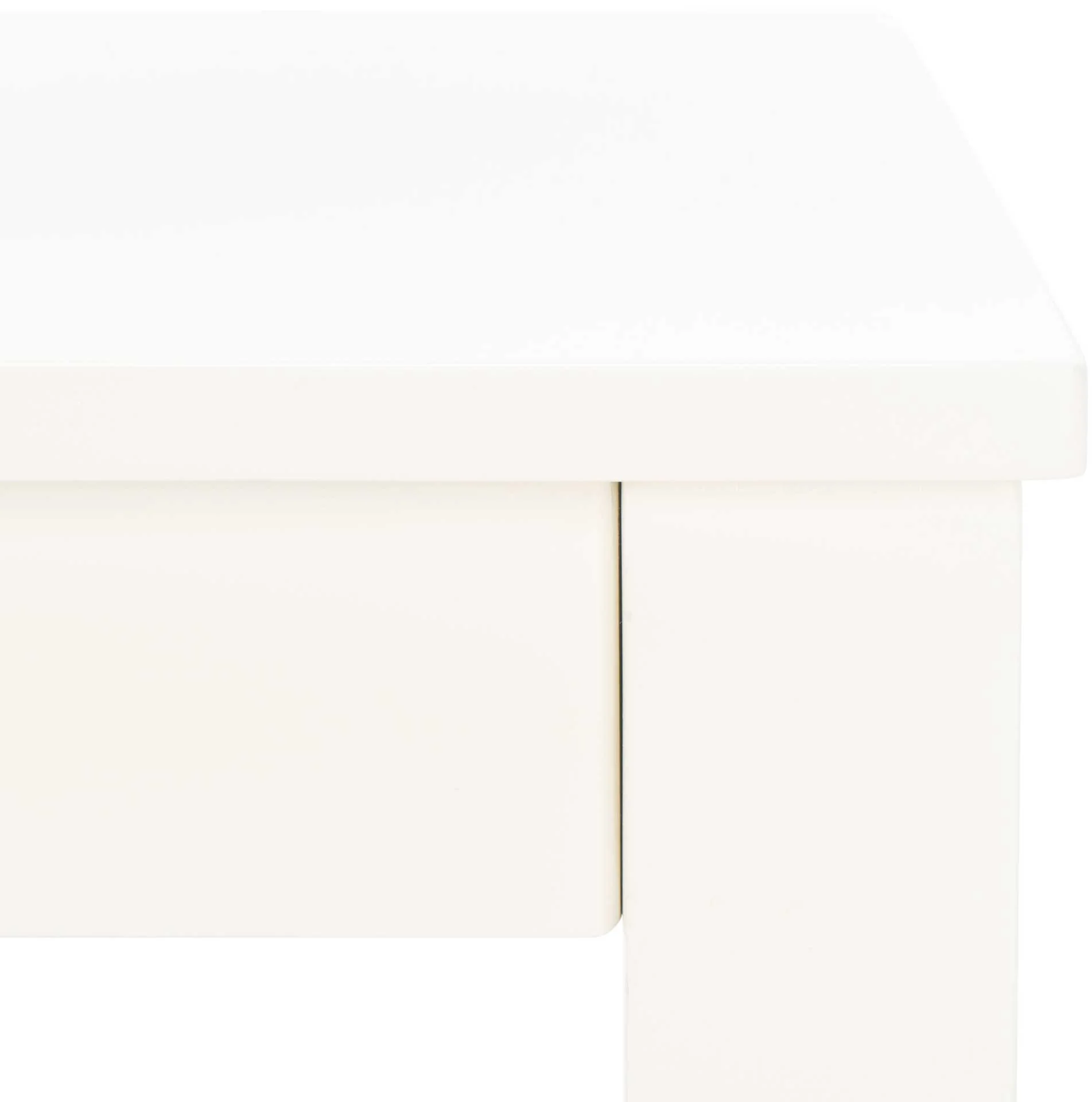 Sicily Rectangle Dining Table White - Image 4