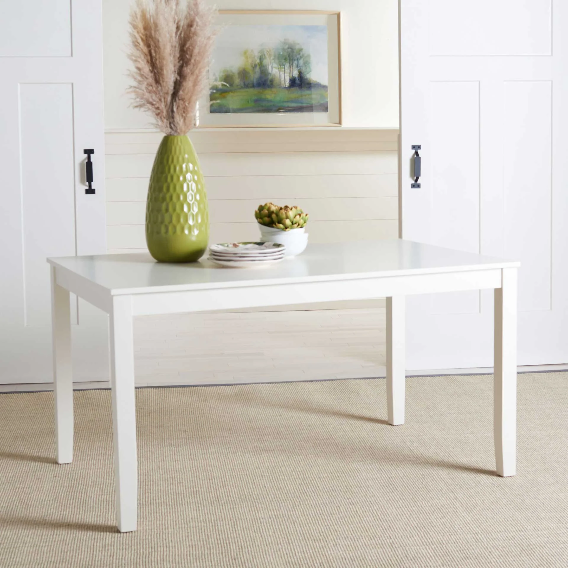 Sicily Rectangle Dining Table White - Image 5