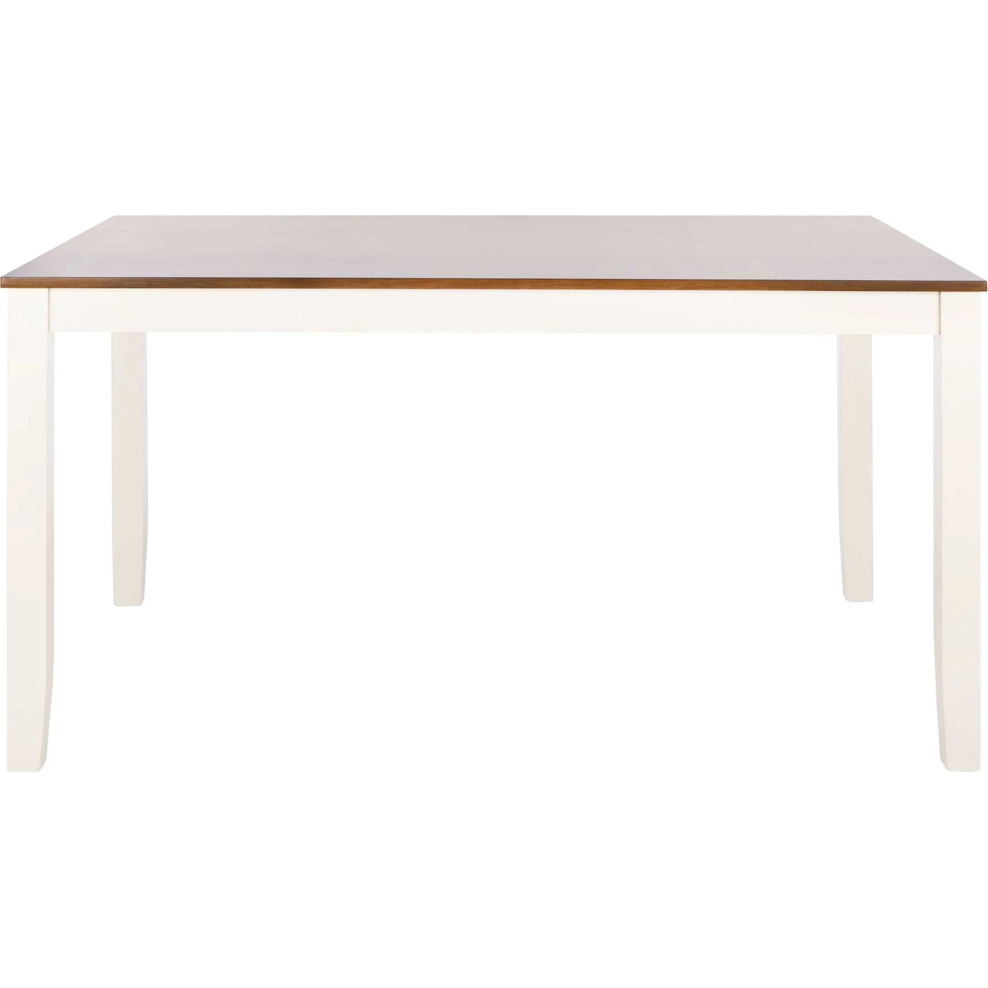 Sicily Rectangle Dining Table White/Natural - Image 2