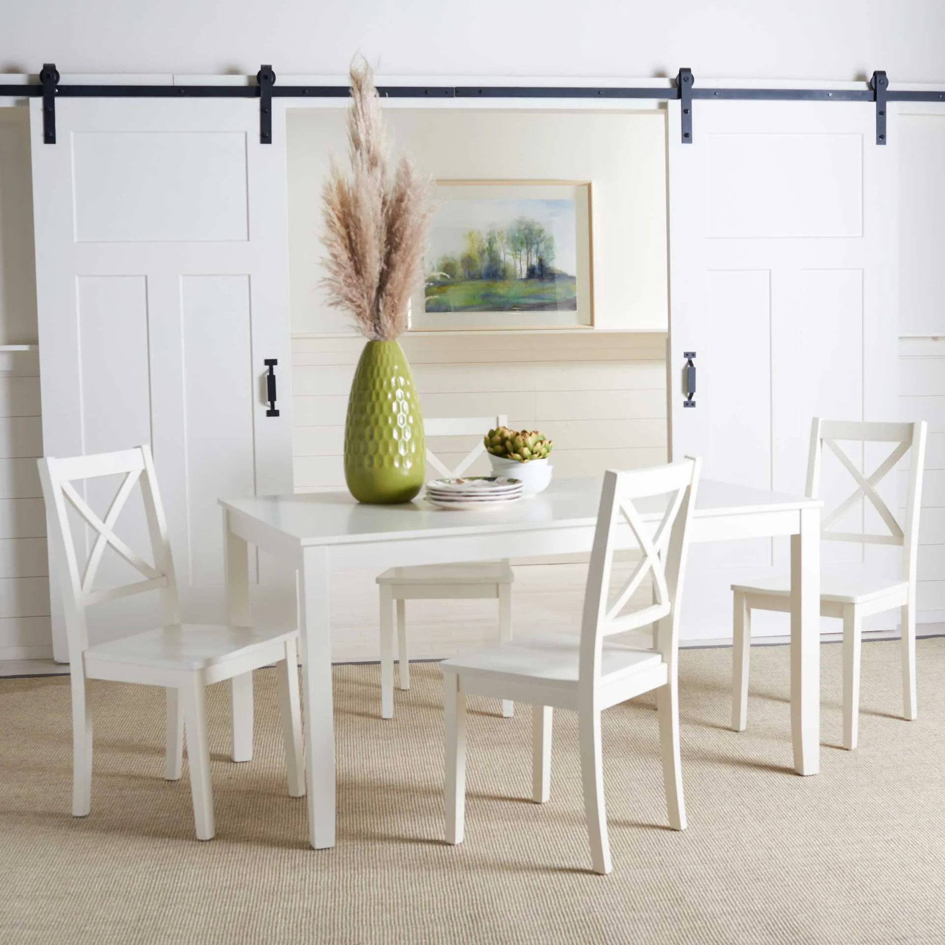 Sicily X Back Dining Chair White (Set of 2) - Image 8