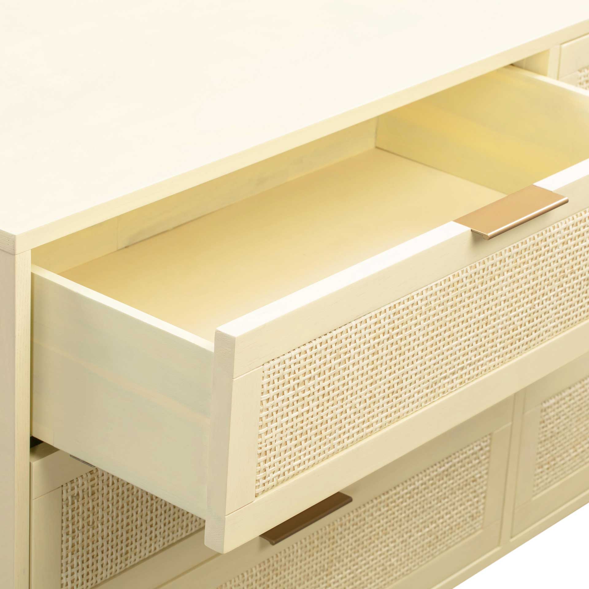 Sidney 6 Drawer Dresser Buttermilk - Image 5