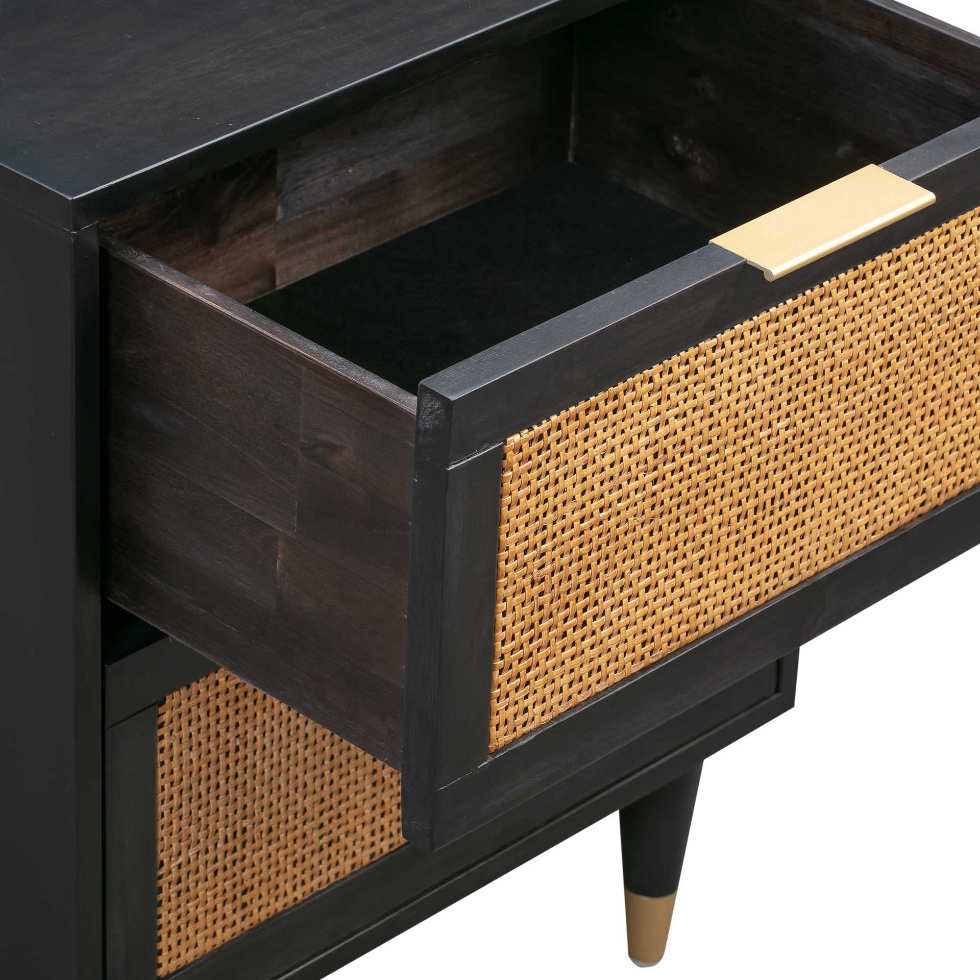 Sidney Nightstand Black - Image 5