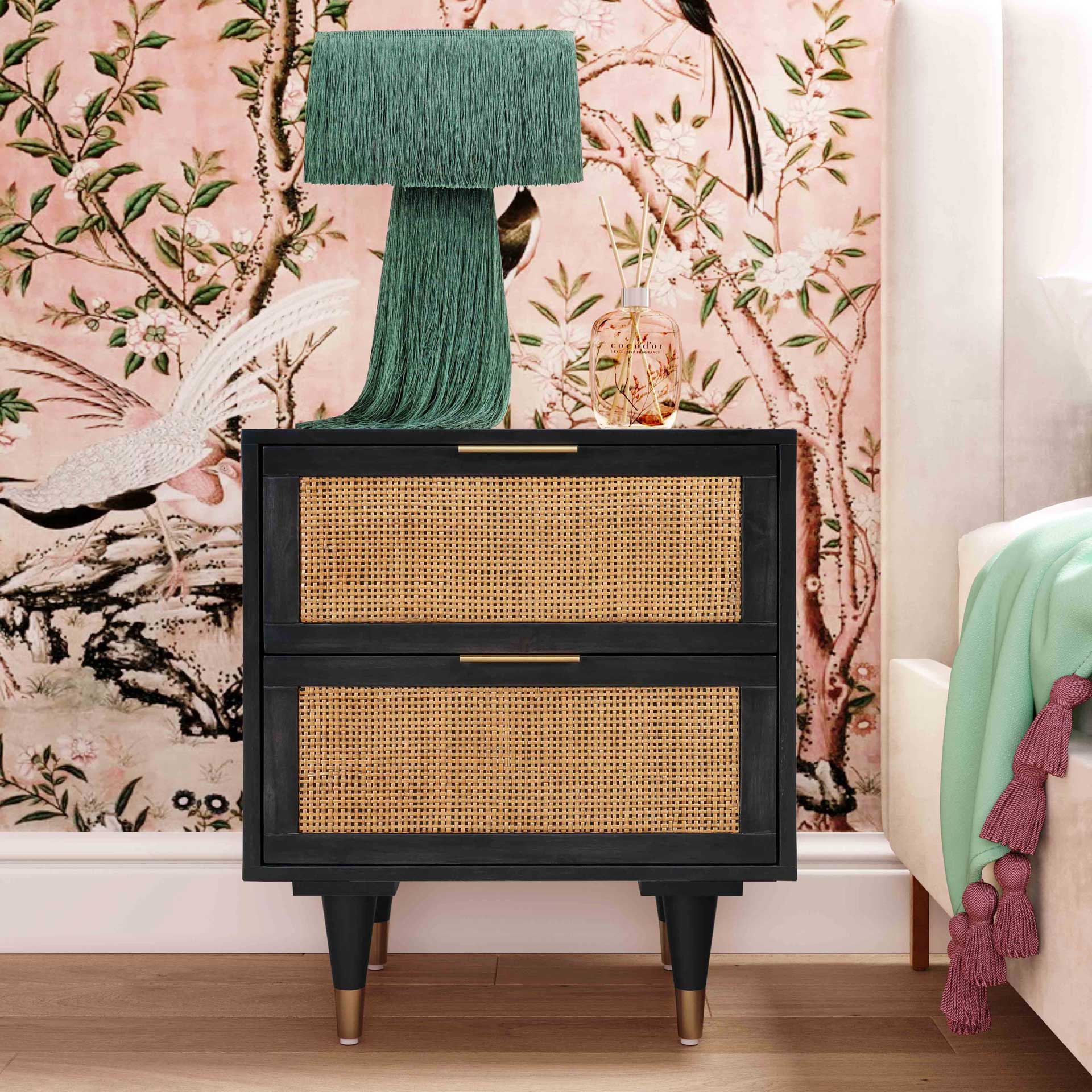 Sidney Nightstand Black - Image 7