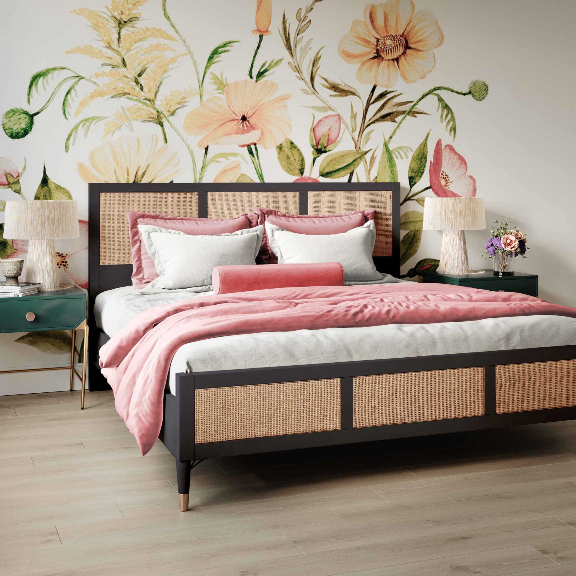 Sidney Noir Bed Black - Image 12