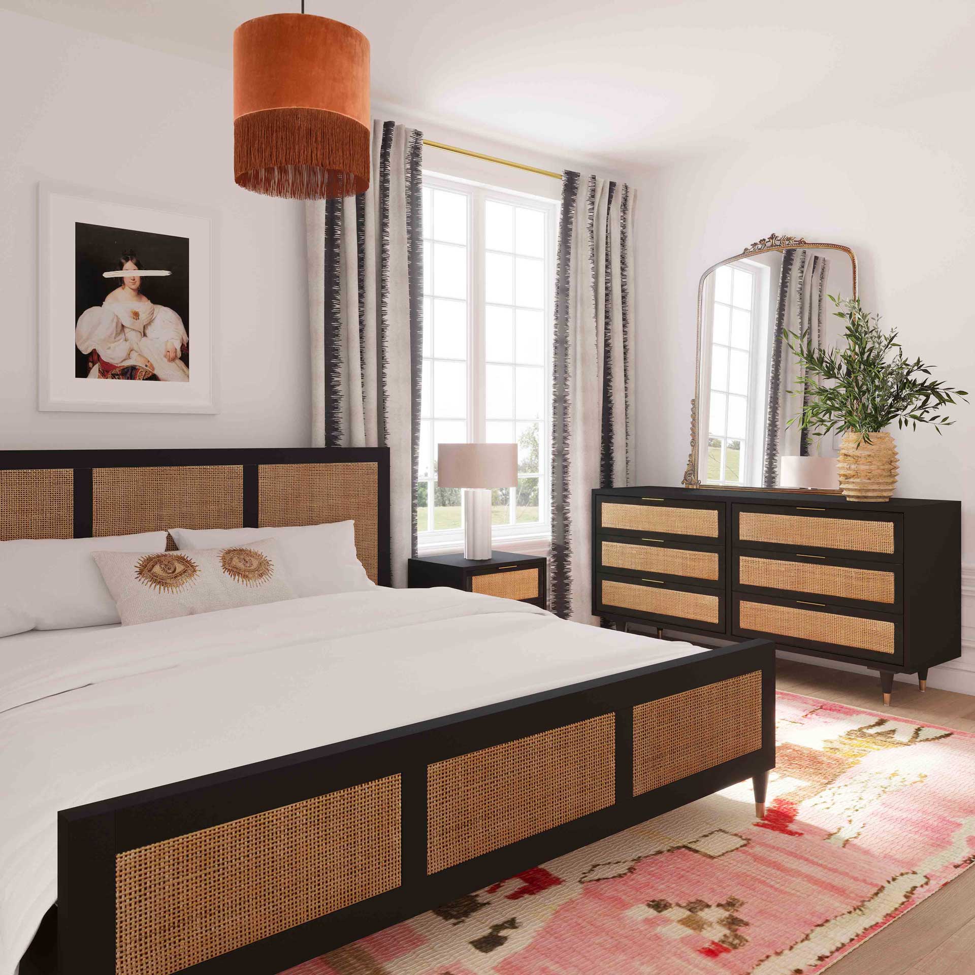 Sidney Noir Bed Black - Image 13