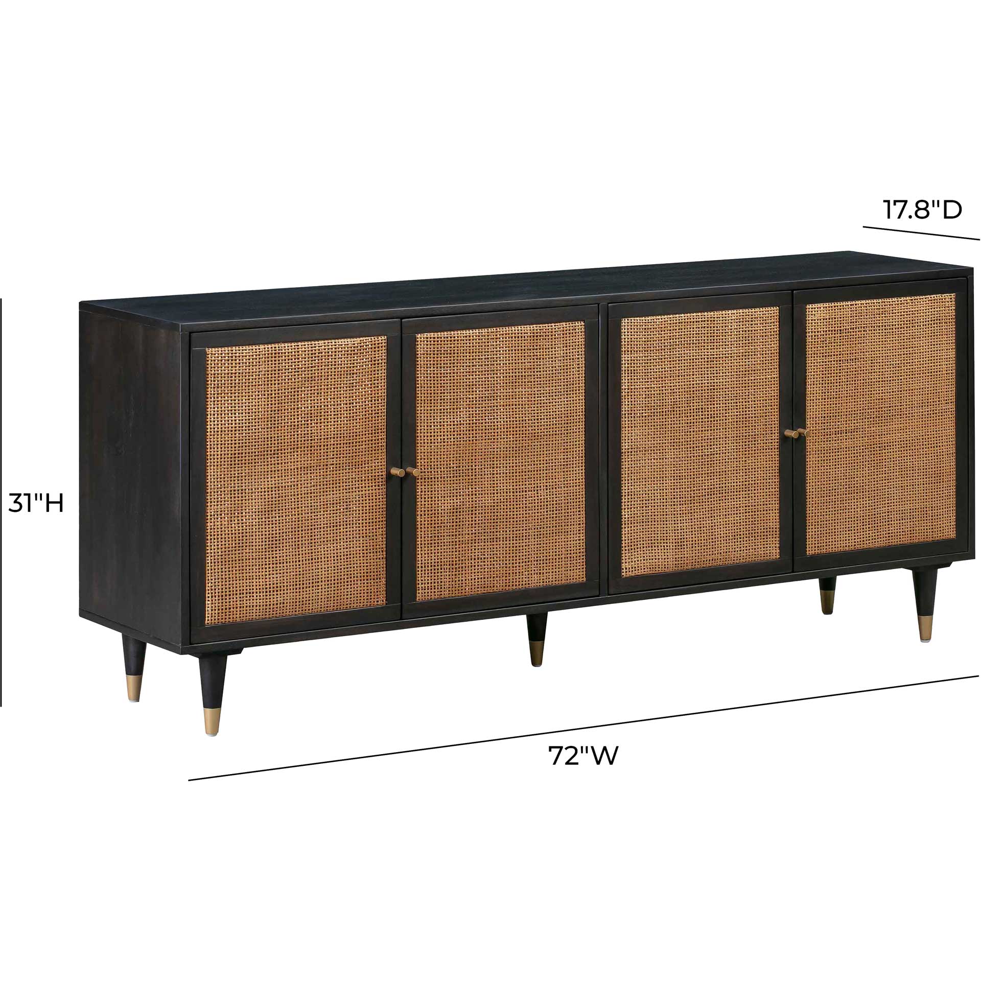 Sidney Sideboard Black - Image 4