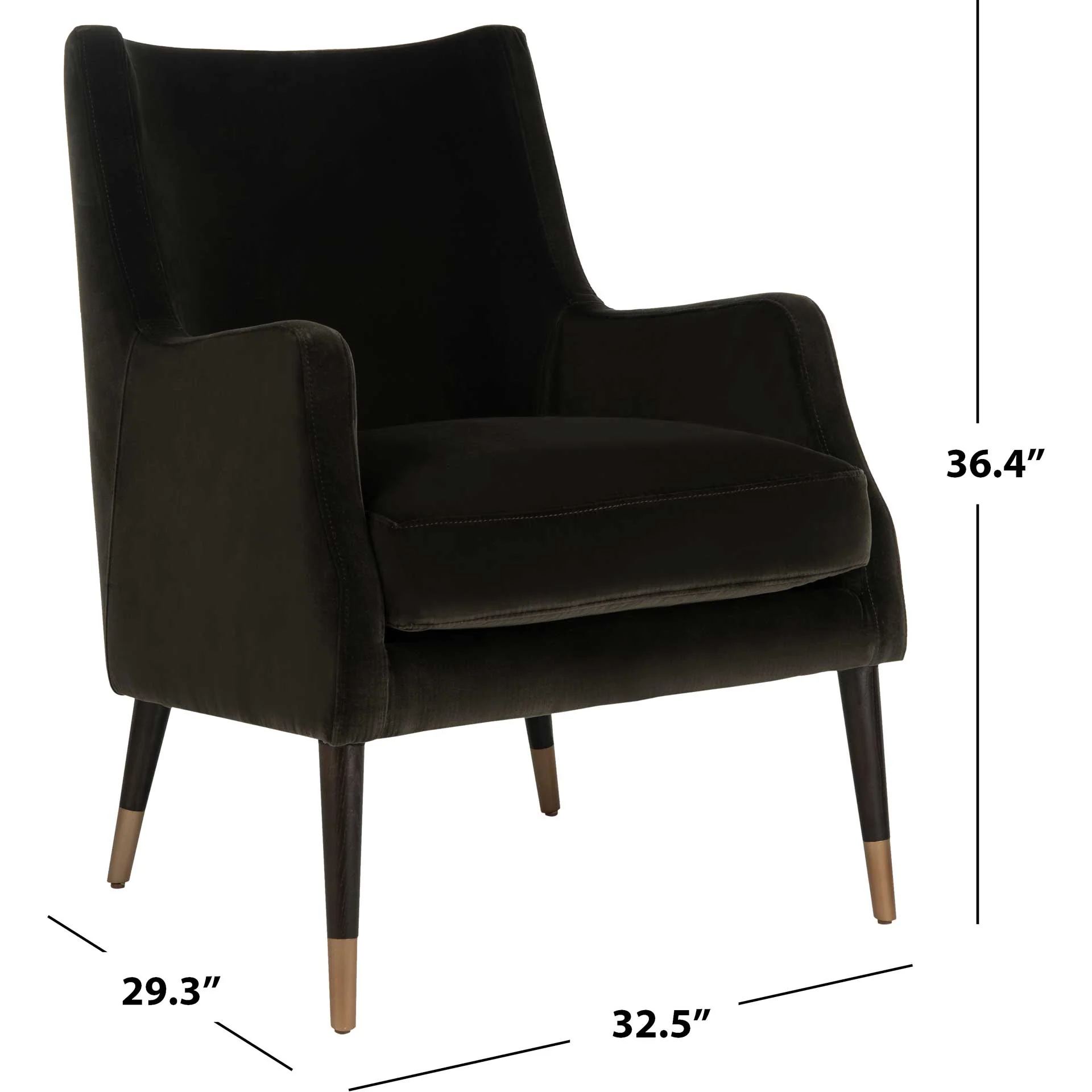 Siena Velvet Arm Chair Giotto Shale - Image 9