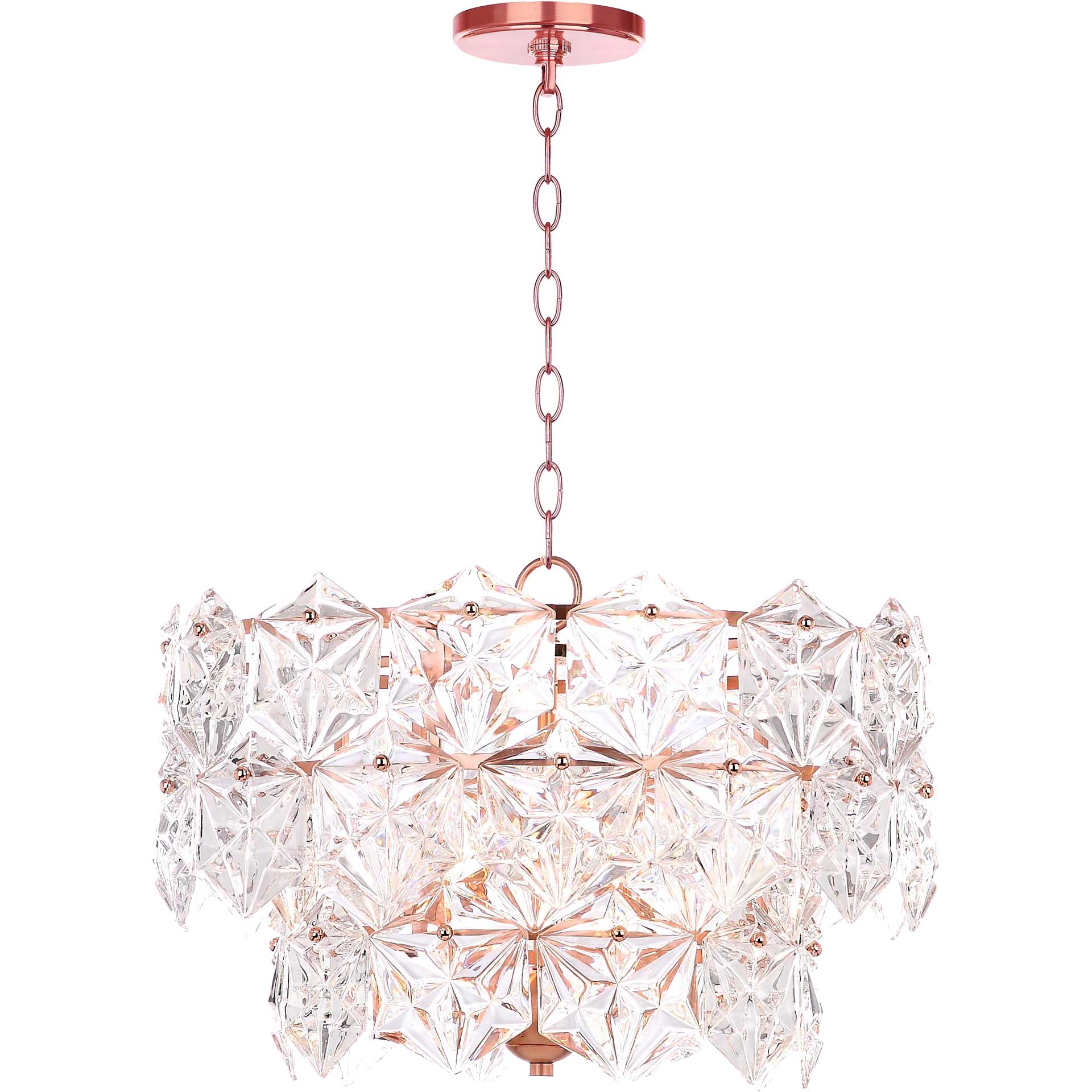 Signal Adjustable Pendant Clear/Copper - Image 2