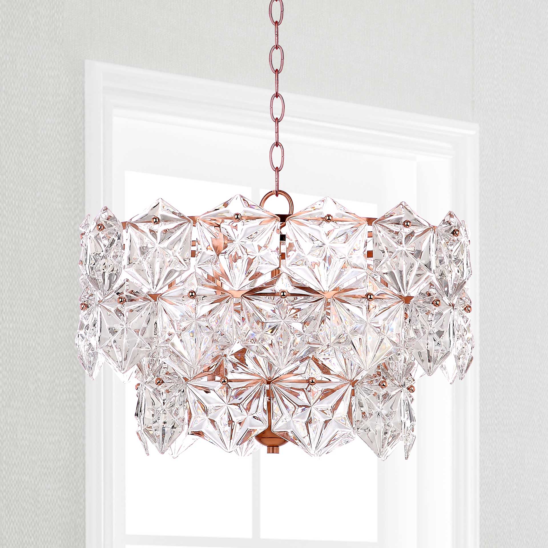 Signal Adjustable Pendant Clear/Copper - Image 3