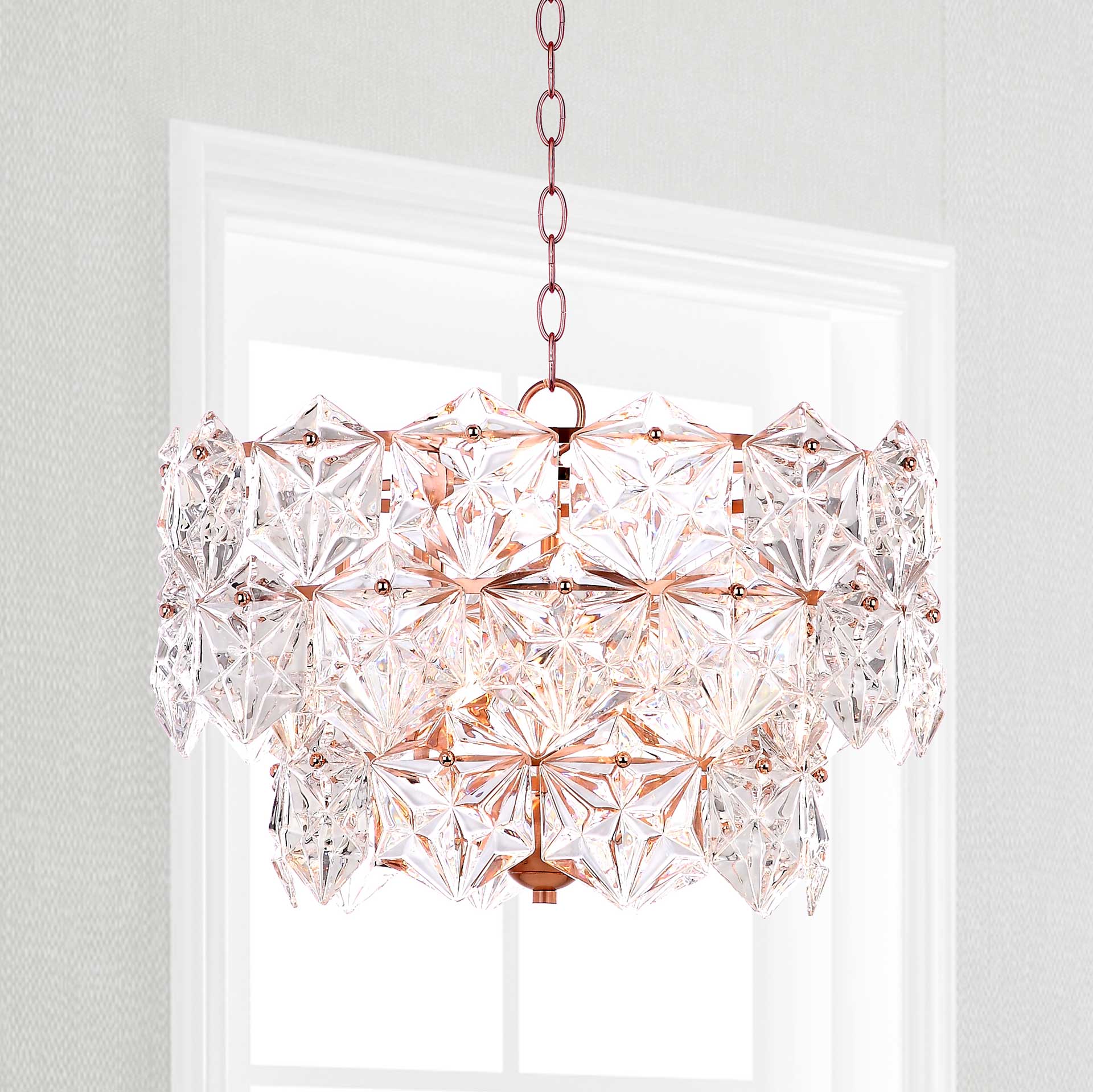 Signal Adjustable Pendant Clear/Copper - Image 4