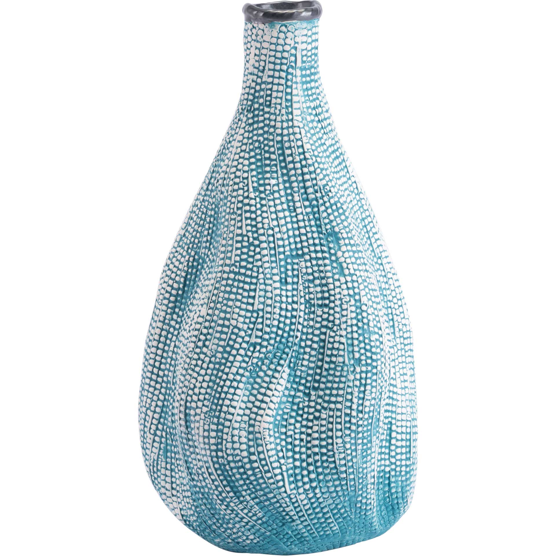 Silica Vase Teal - Image 2