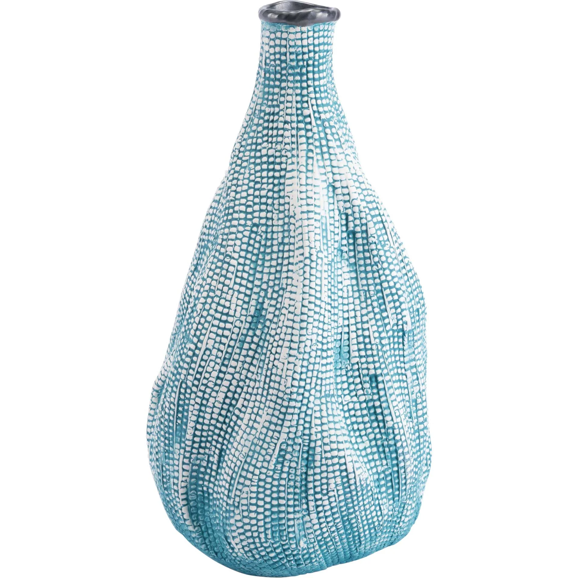 Silica Vase Teal - Image 3