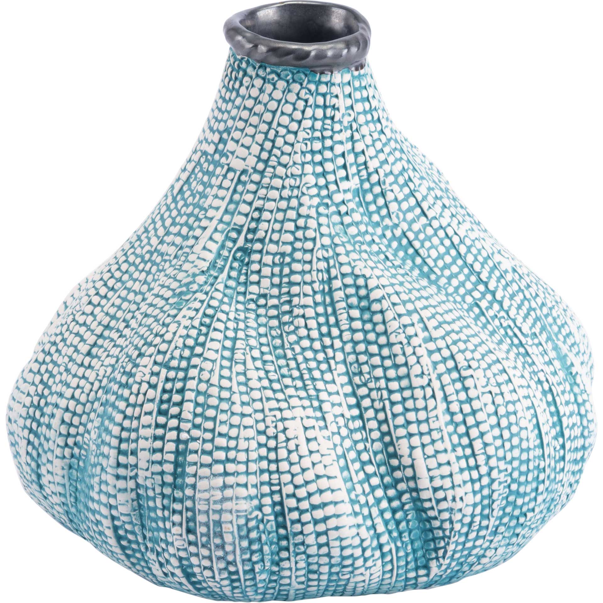 Silica Vase Teal - Image 5