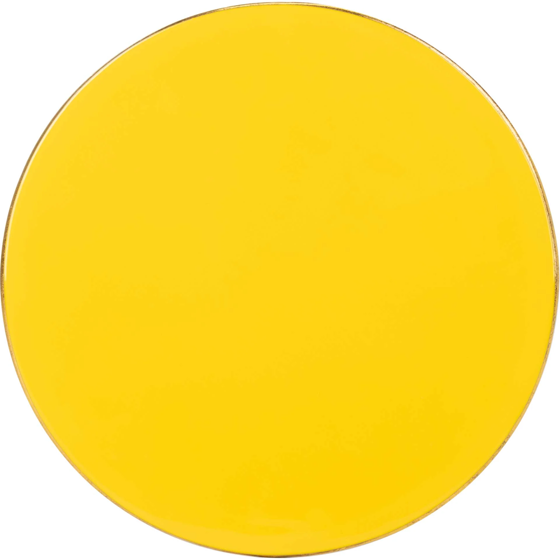Simona Round C Table Yellow/Gold - Image 6