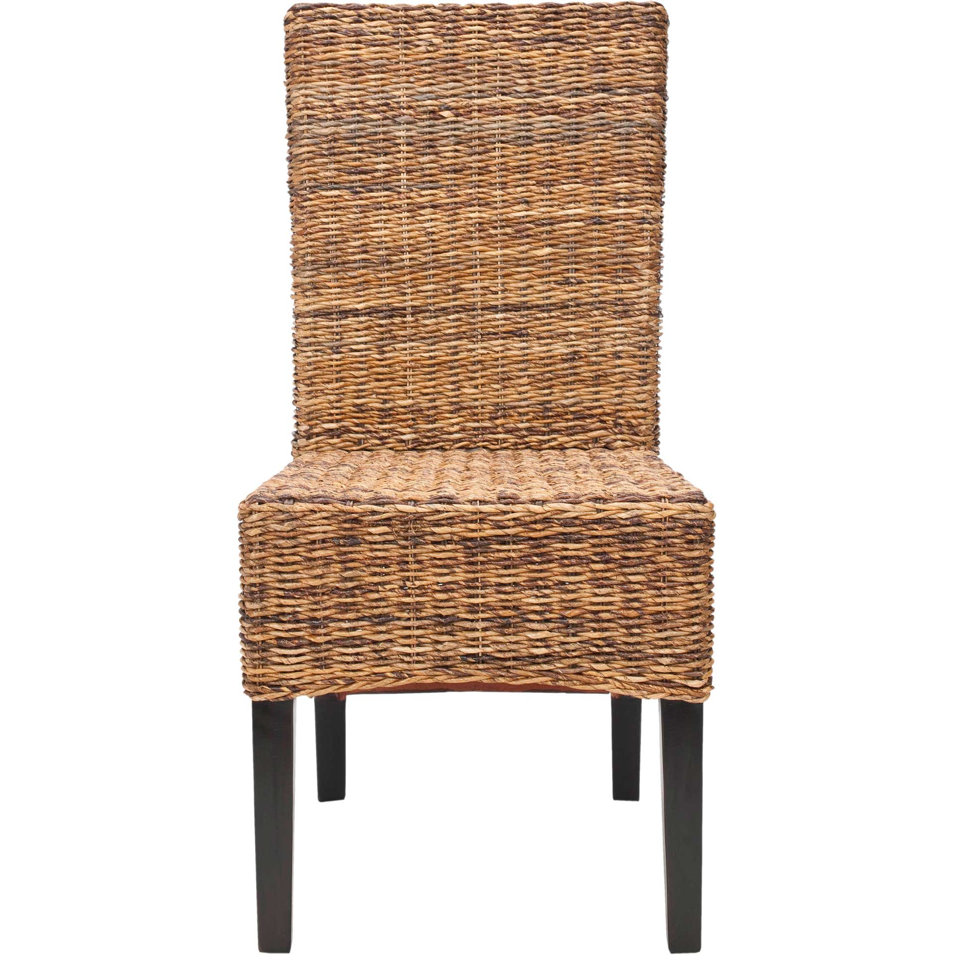 Simple Wicker Side Chair Brown/Colonial (Set of 2) - Image 3