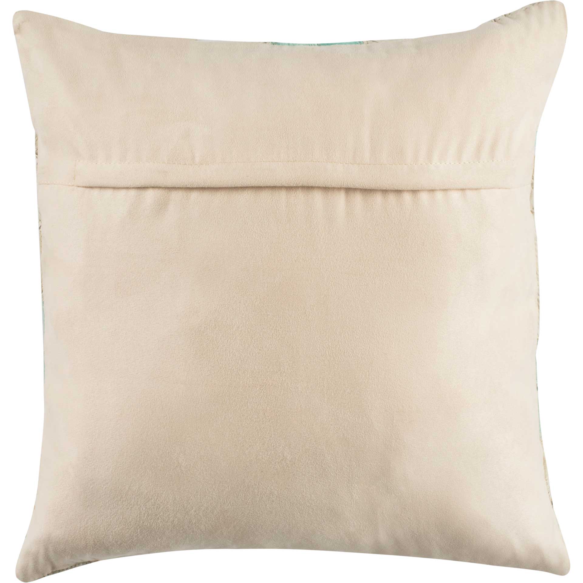Simplicity Star Cowhide Pillow Teal - Image 2