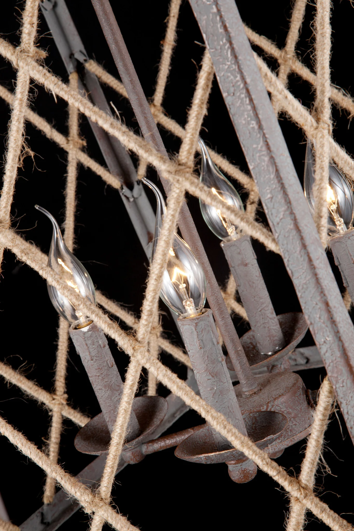 Sint Ceiling Lamp Twine & Iron - Image 6