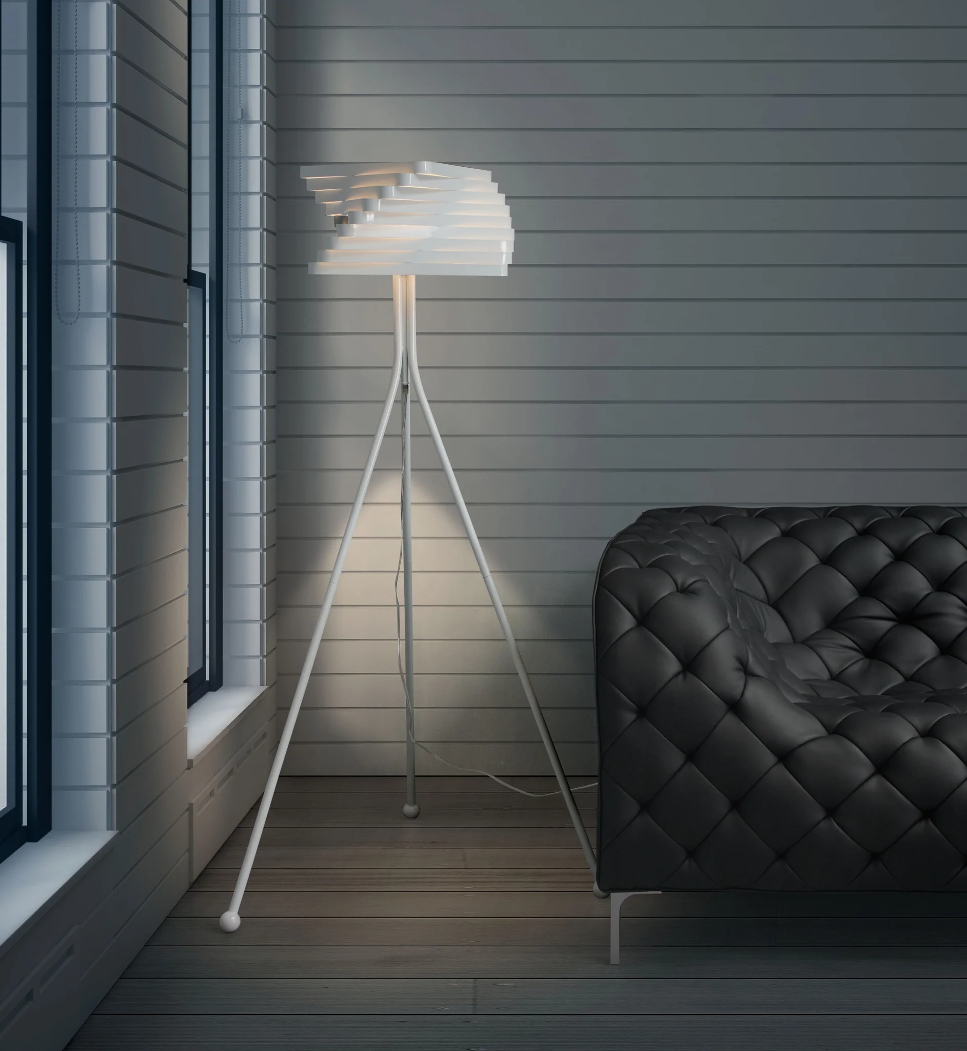 Siri Floor lamp White - Image 2