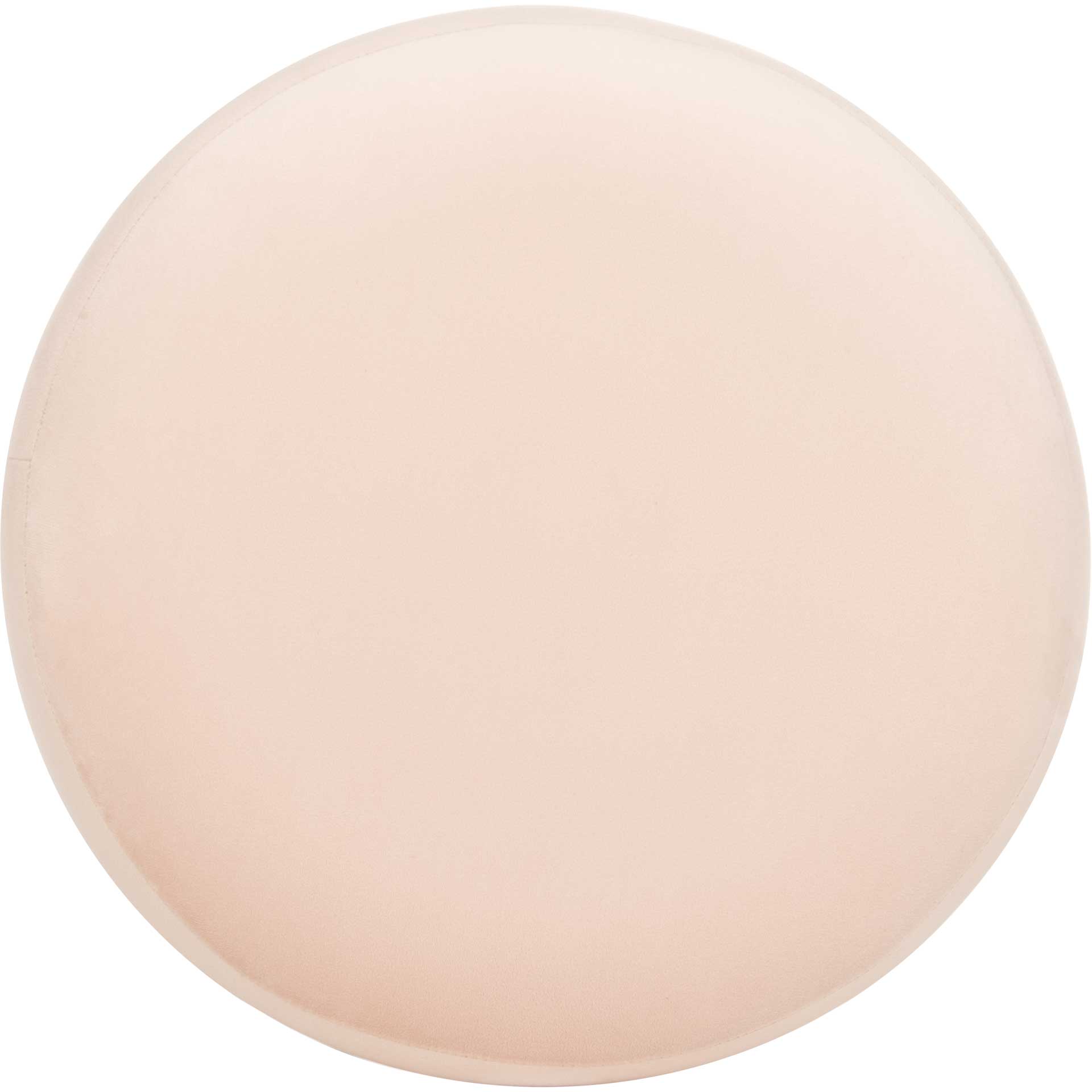 Skeat Gold Base Ottoman Light Pink - Image 2