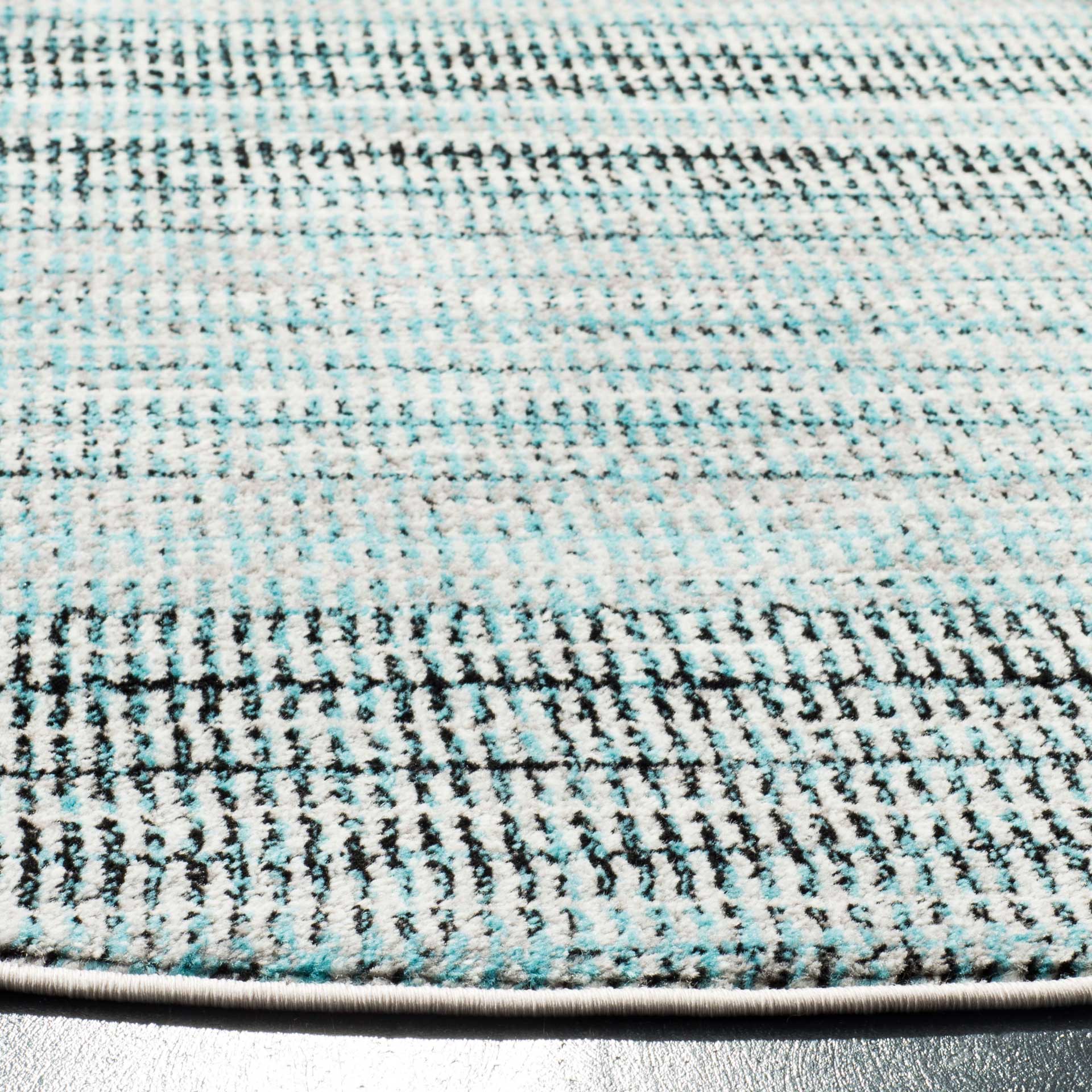 Skyler Blue/Gray Round Rug - Image 2