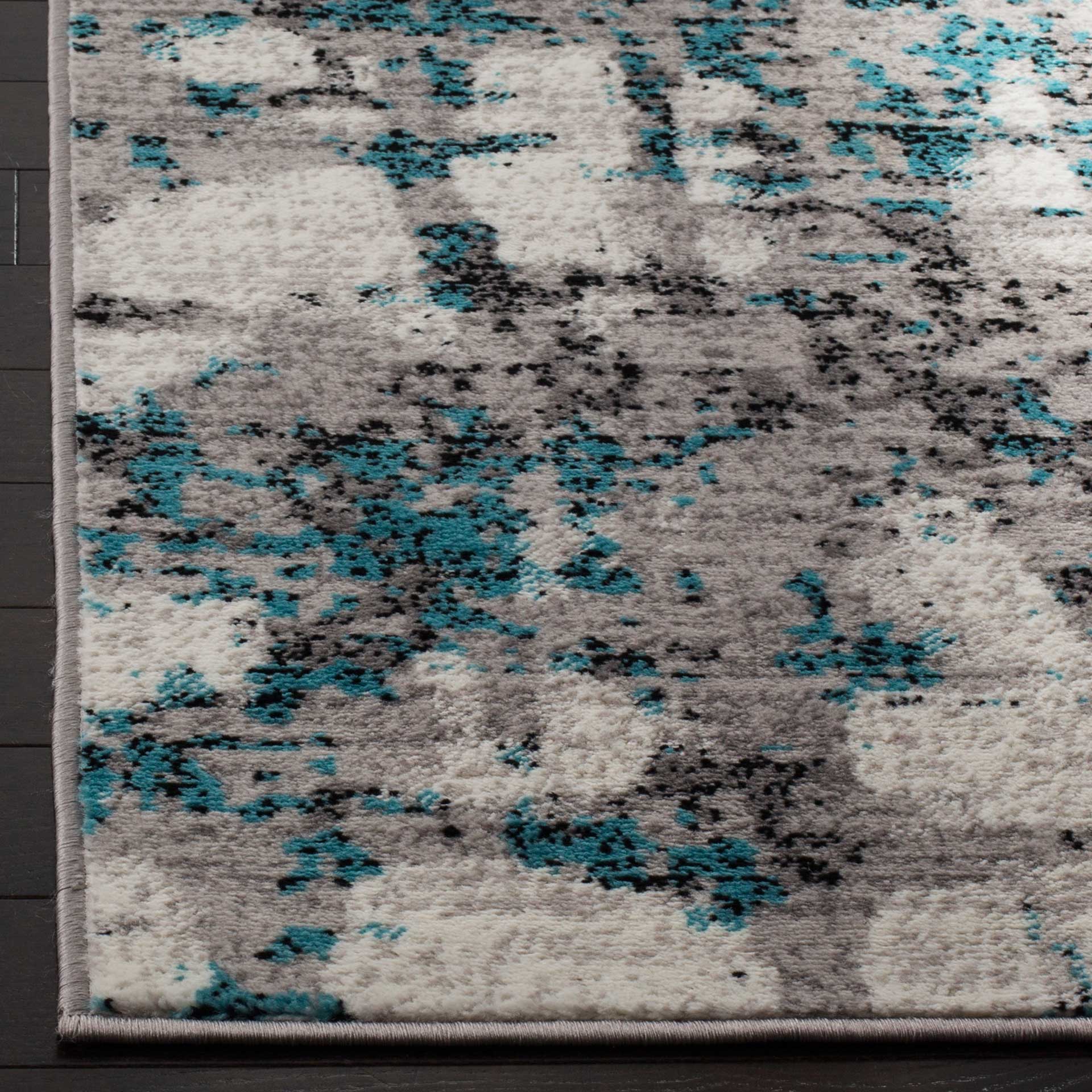 Skyler Gray/Blue Area Rug - Image 3