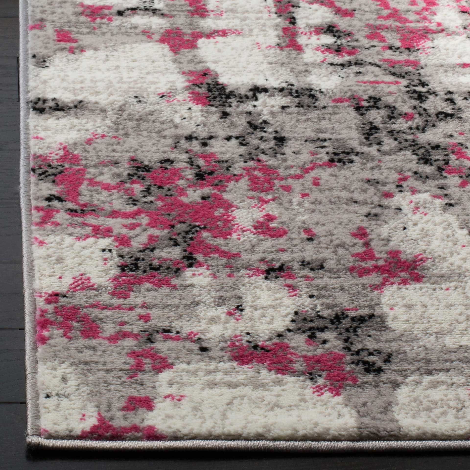 Skyler Gray/Pink Area Rug - Image 3