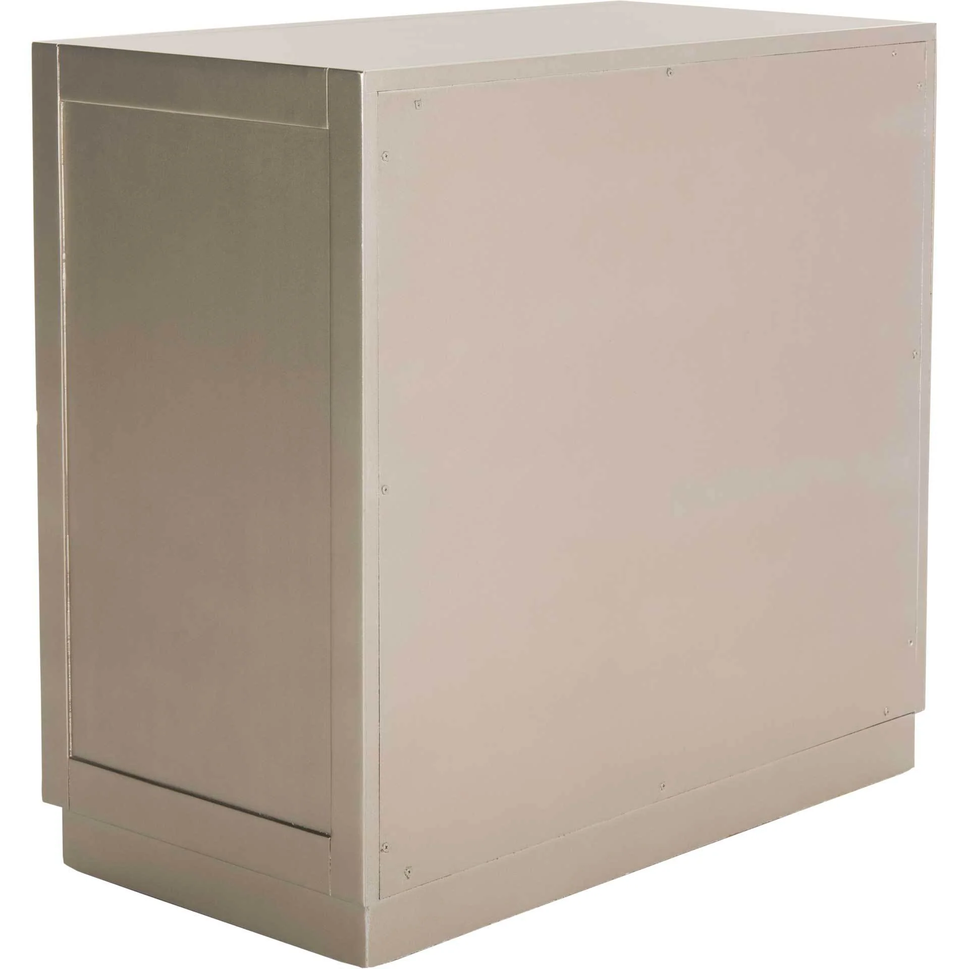 Slade 3 Drawer Chest Champagne/Nickel/Mirror - Image 5