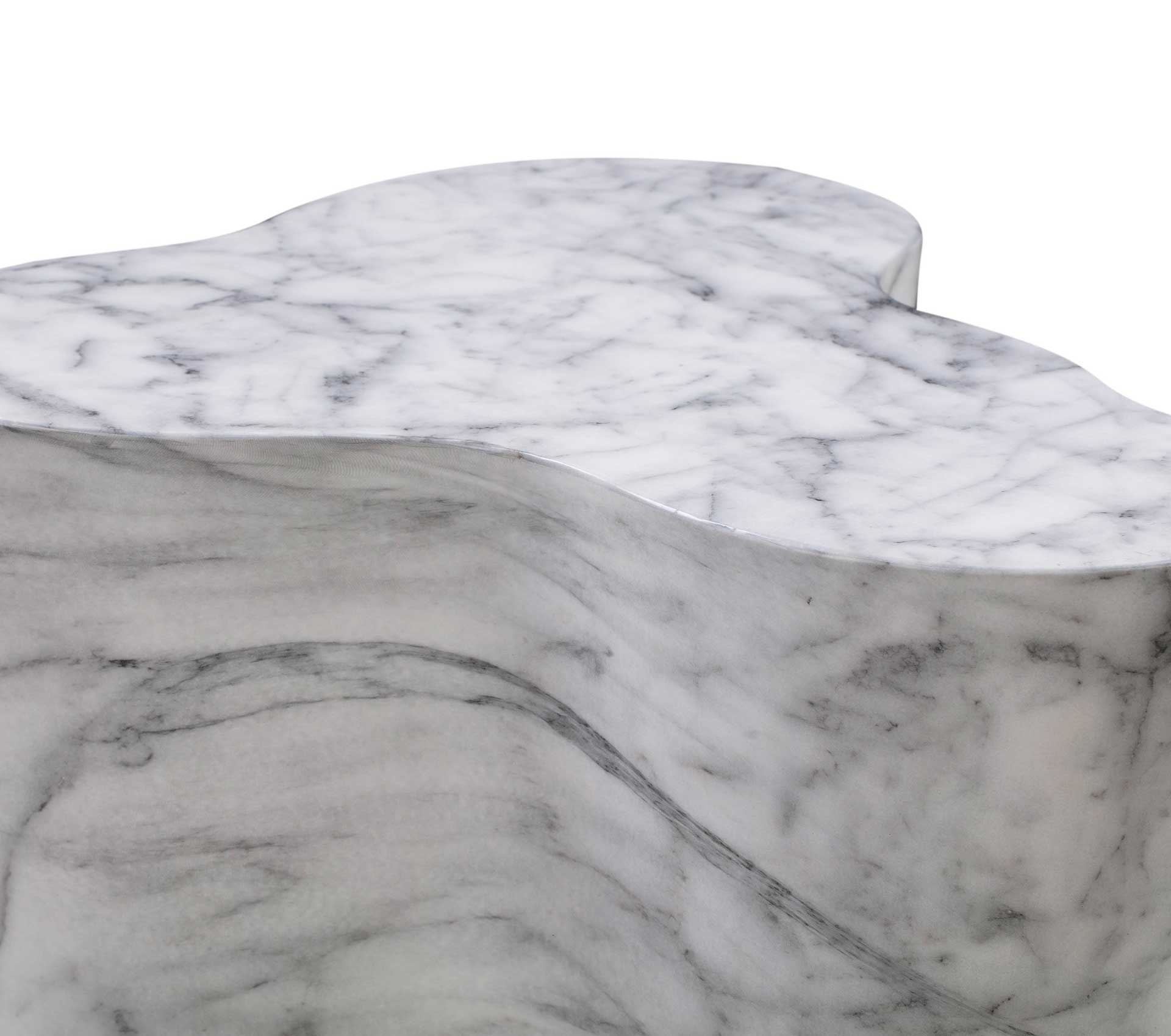 Slater Marble Side Table White - Image 11