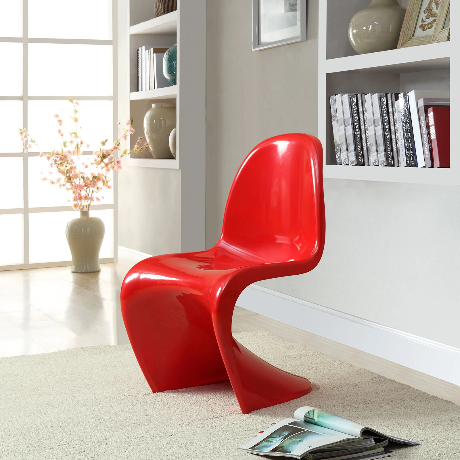 Slide Side Chair Red - Image 4