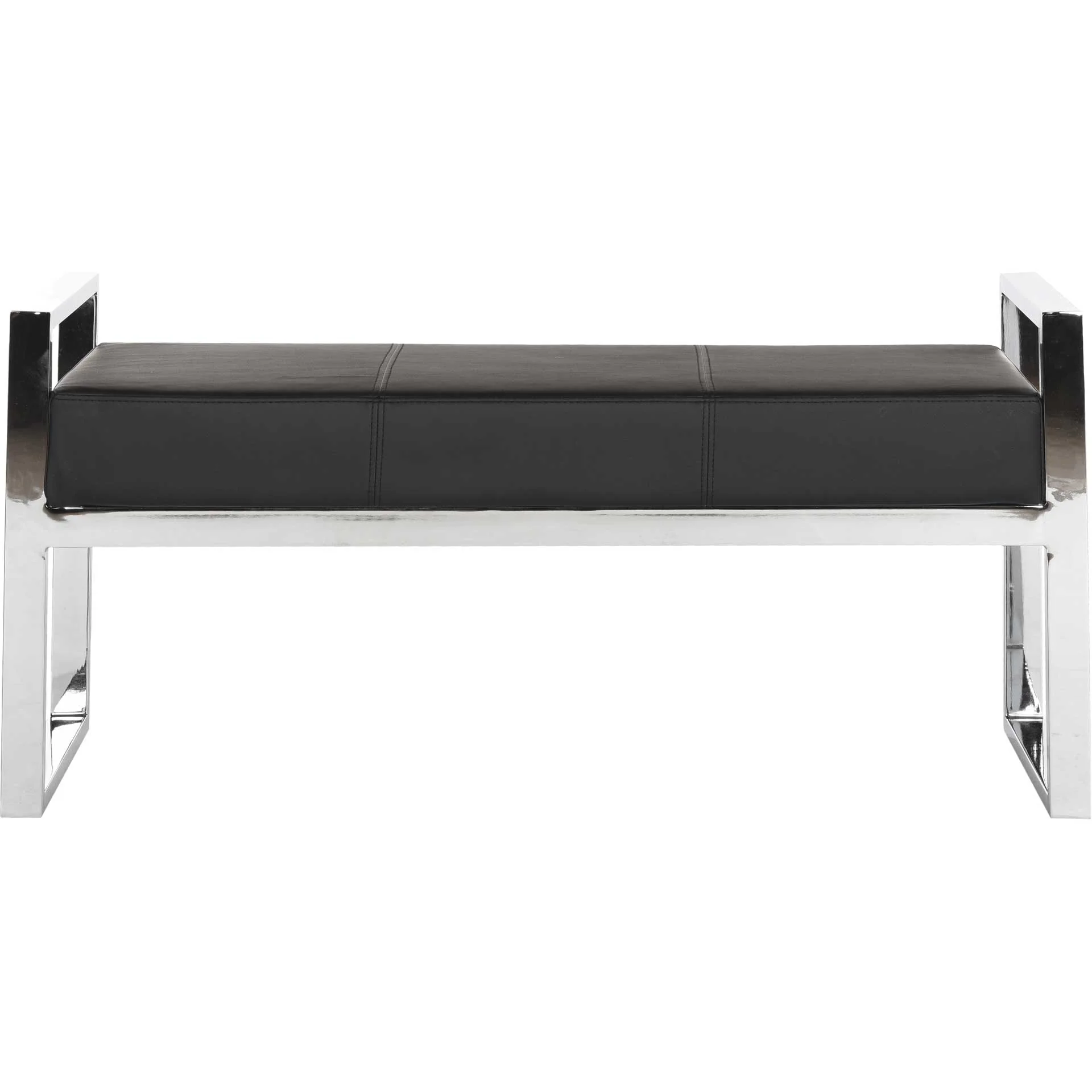 Sloan Bench Black/Chrome - Image 2