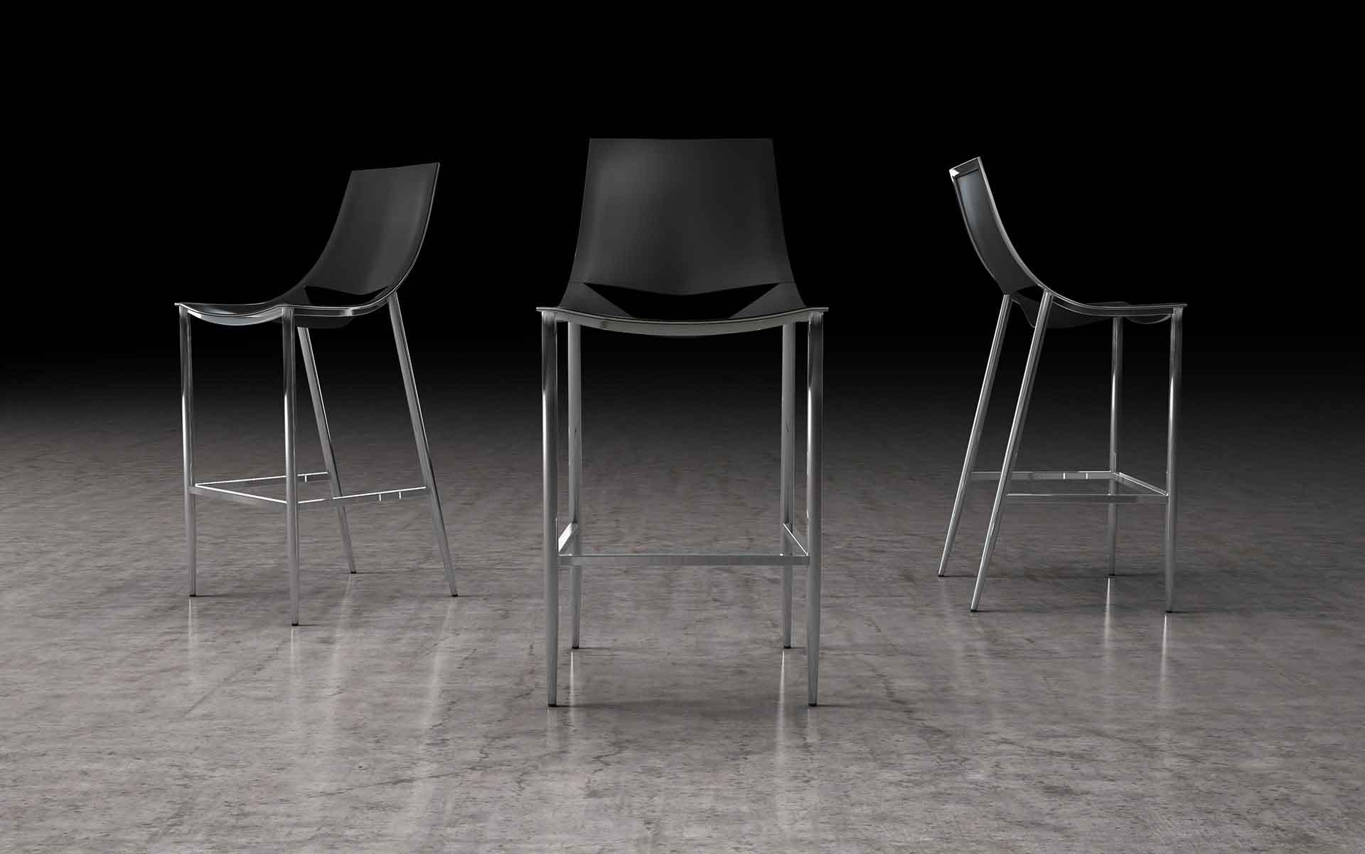 Sloane Bar Stool Black - Image 3