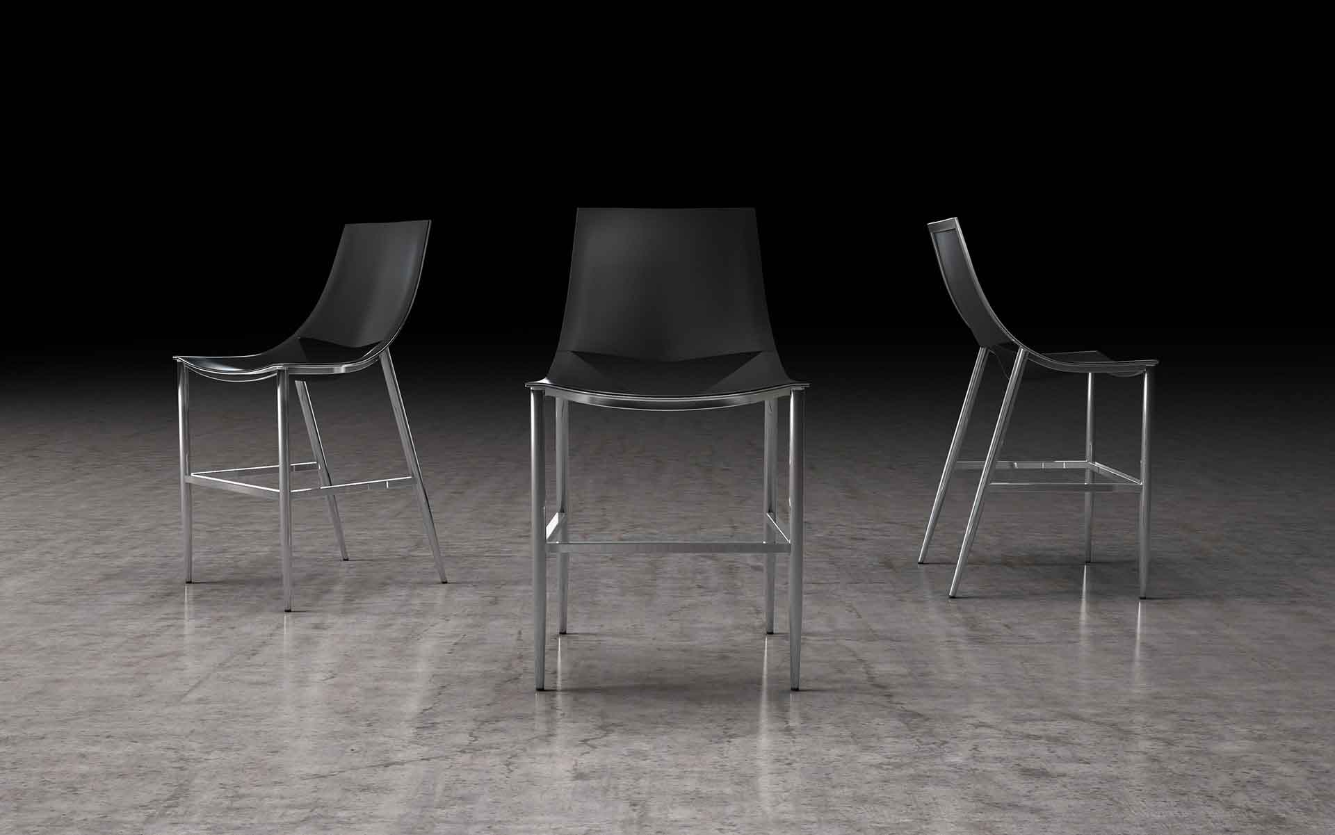 Sloane Bar Stool Black - Image 6