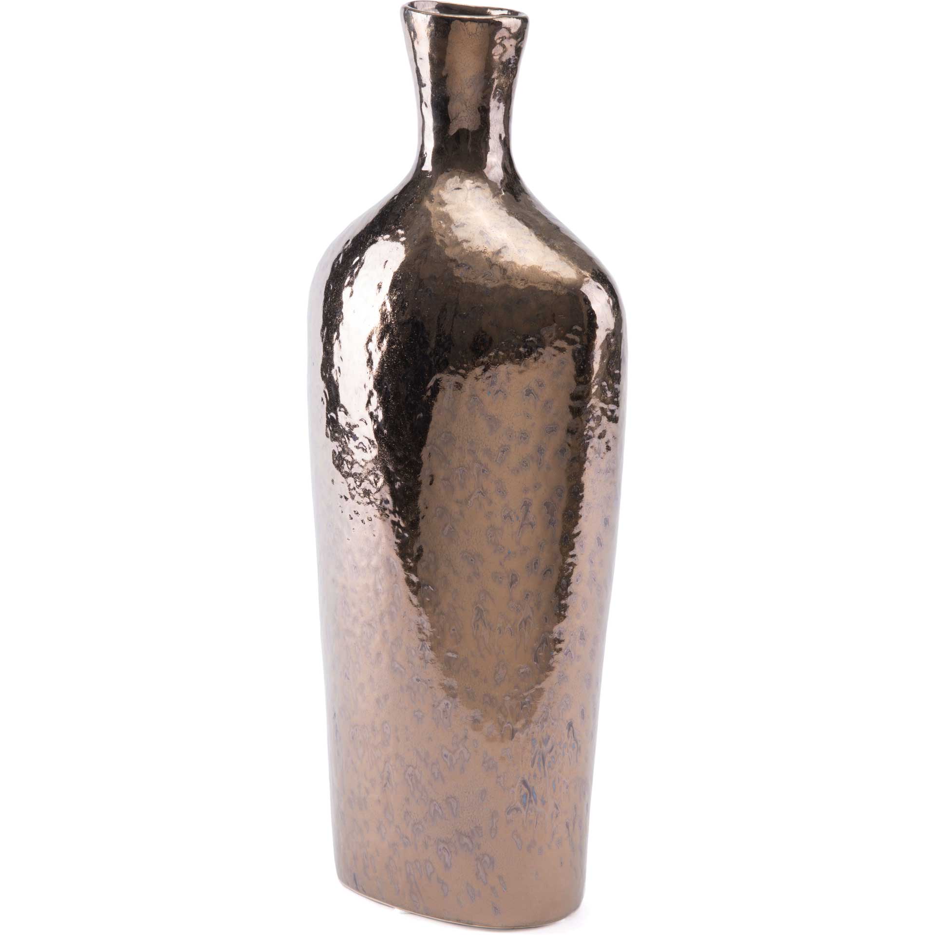 Soft Hammered Vase Bronze - Image 2