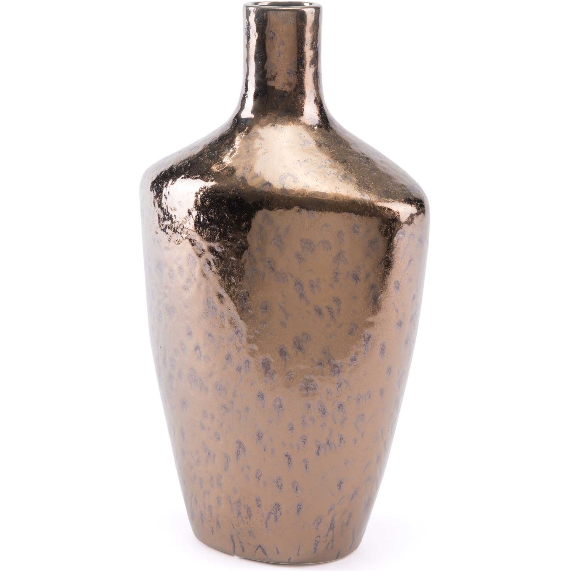 Soft Hammered Vase Bronze - Image 6