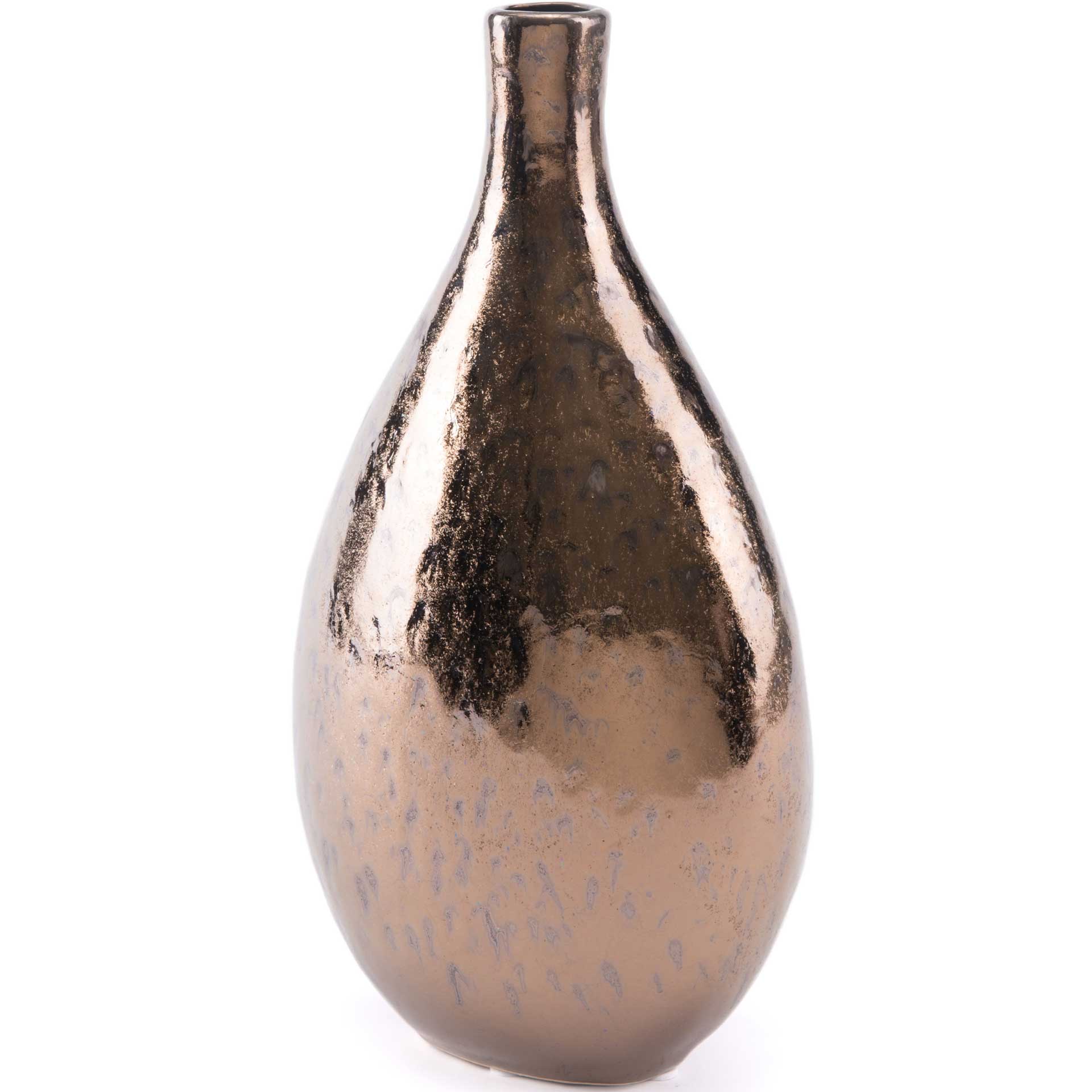 Soft Hammered Vase Bronze - Image 8
