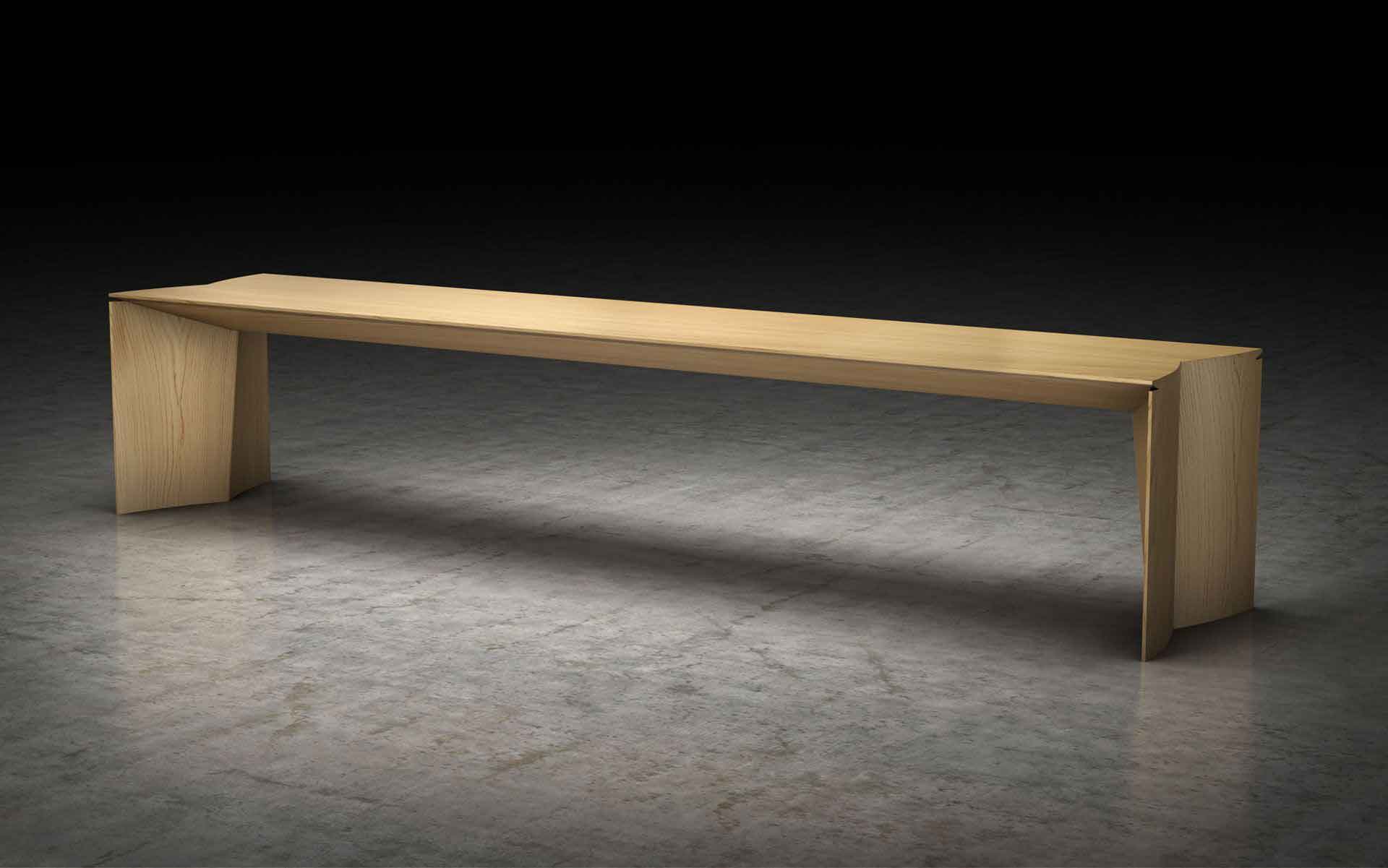 Soho Bench Natural Oak - Image 3