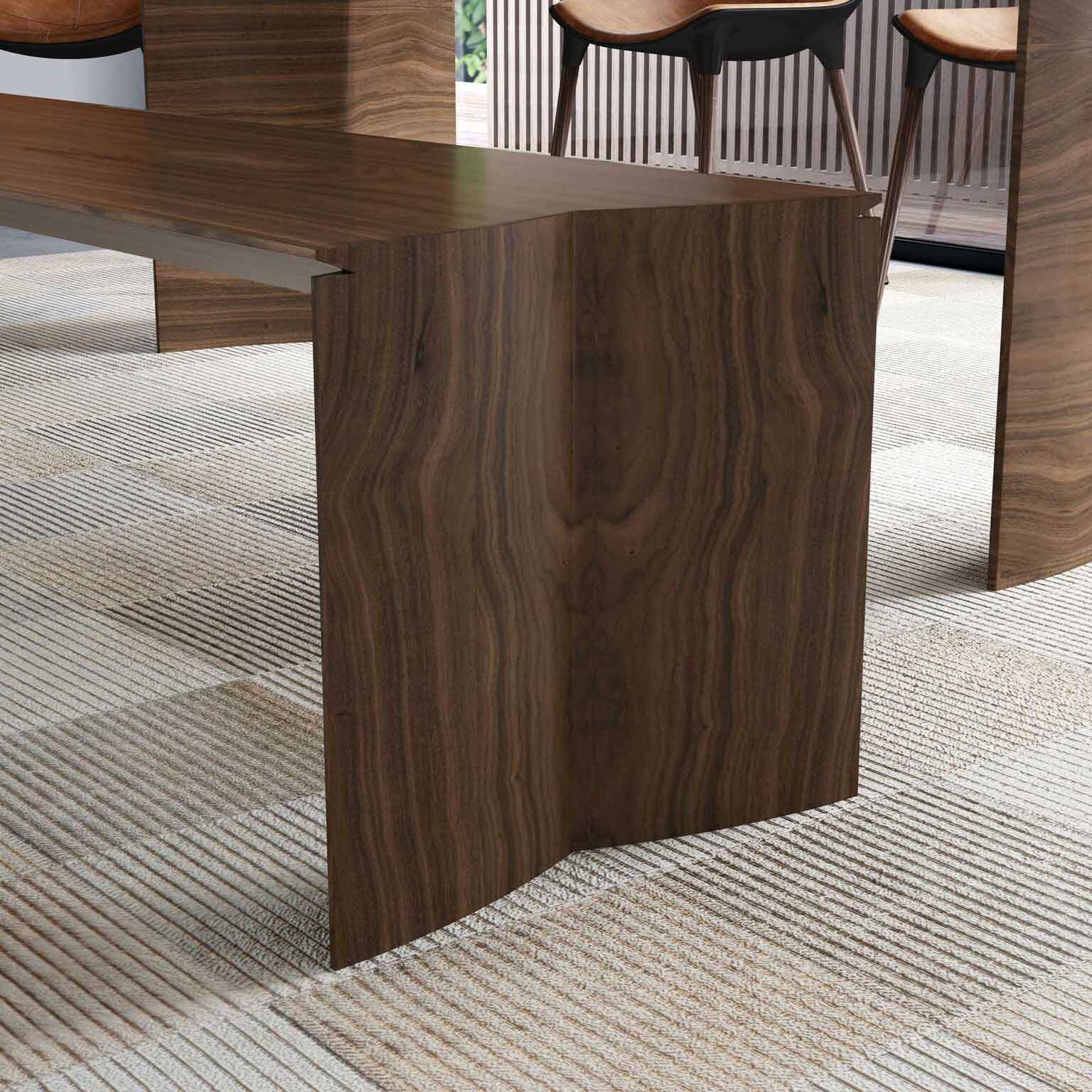 Soho Bench Walnut - Image 4