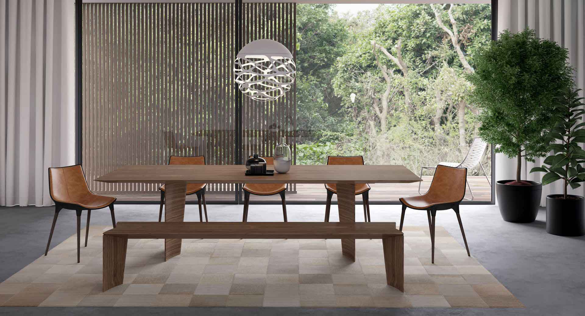 Soho Dining Table Walnut - Image 3