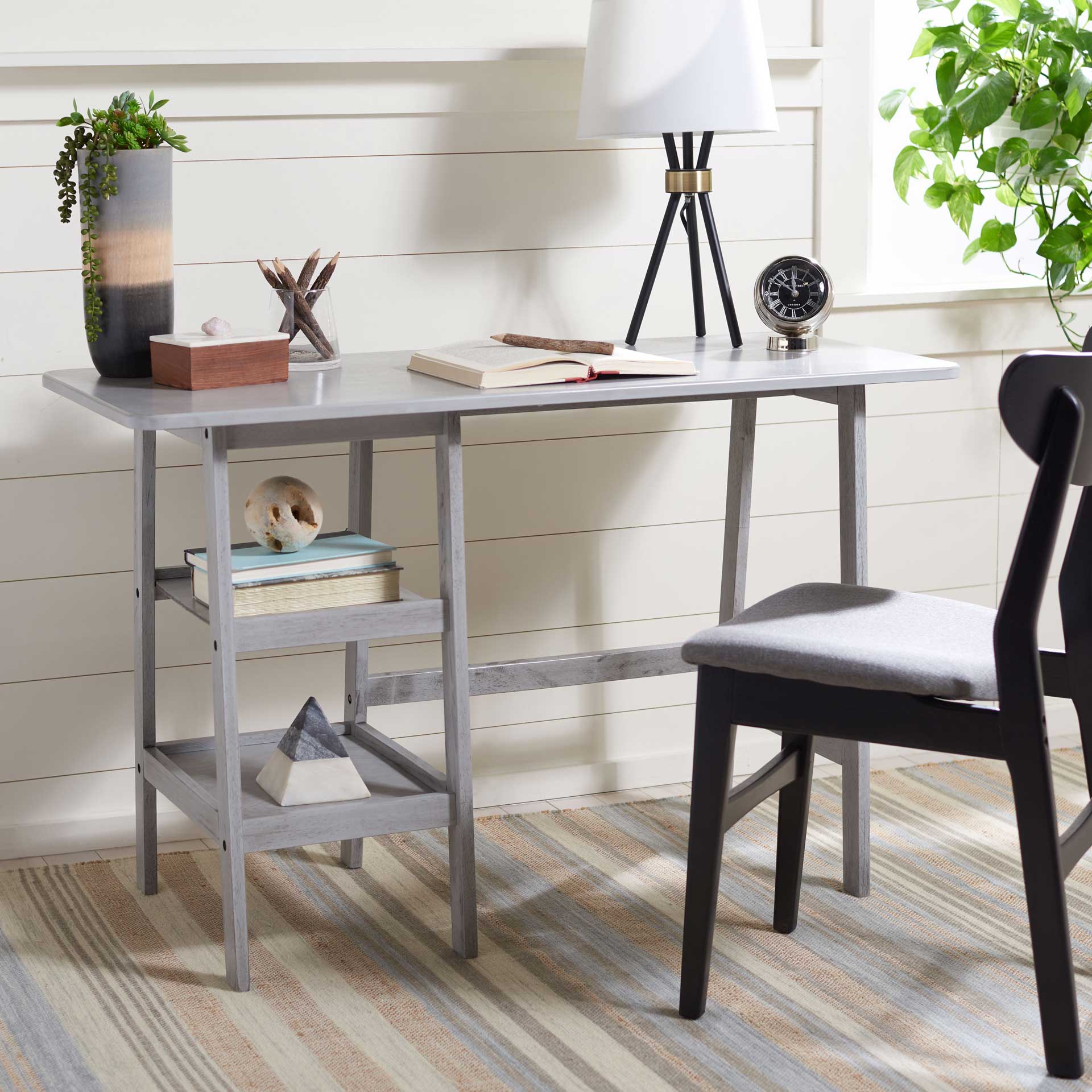 Soleil Desk Dark Gray - Image 4