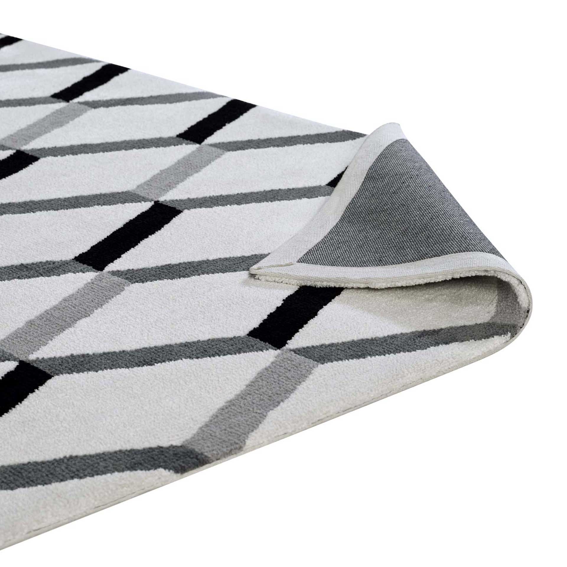 Somerville Area Rug Black/White - Image 4