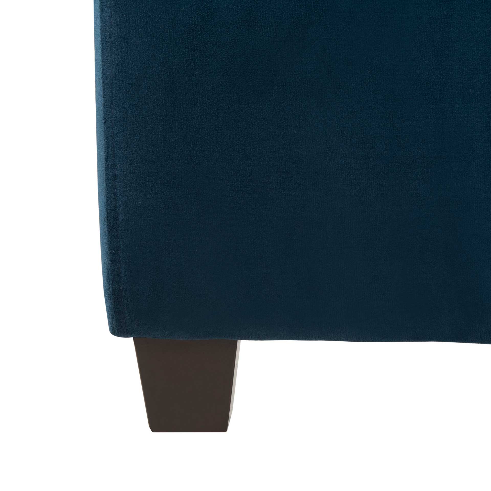 Sonali Velvet Bed Navy - Image 3