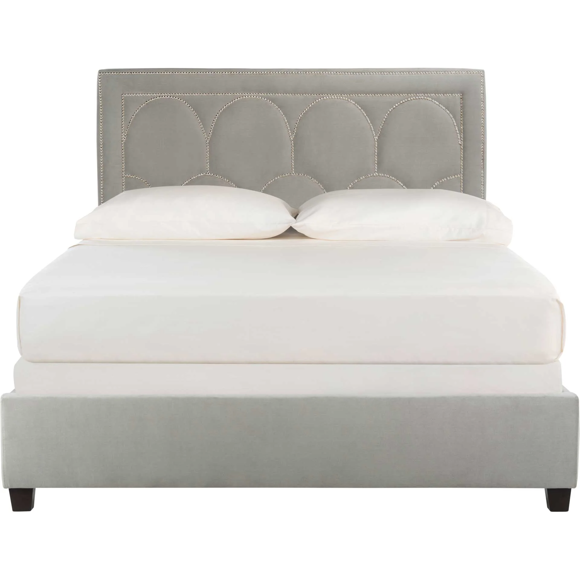 Sonali Velvet Bed Pewter - Image 2