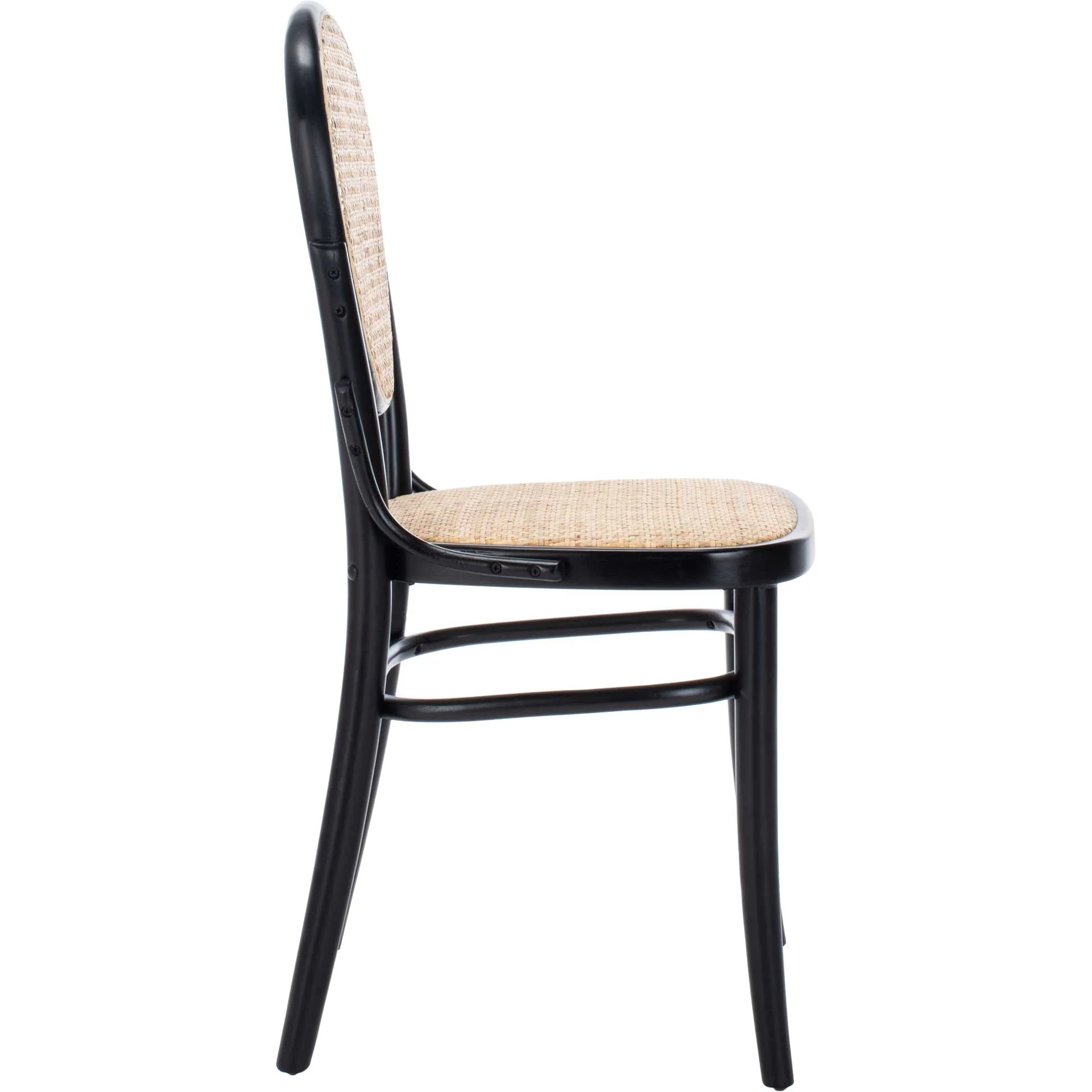 Sonia Cane Dining Chair Black/Natural (Set of 2) - Image 4