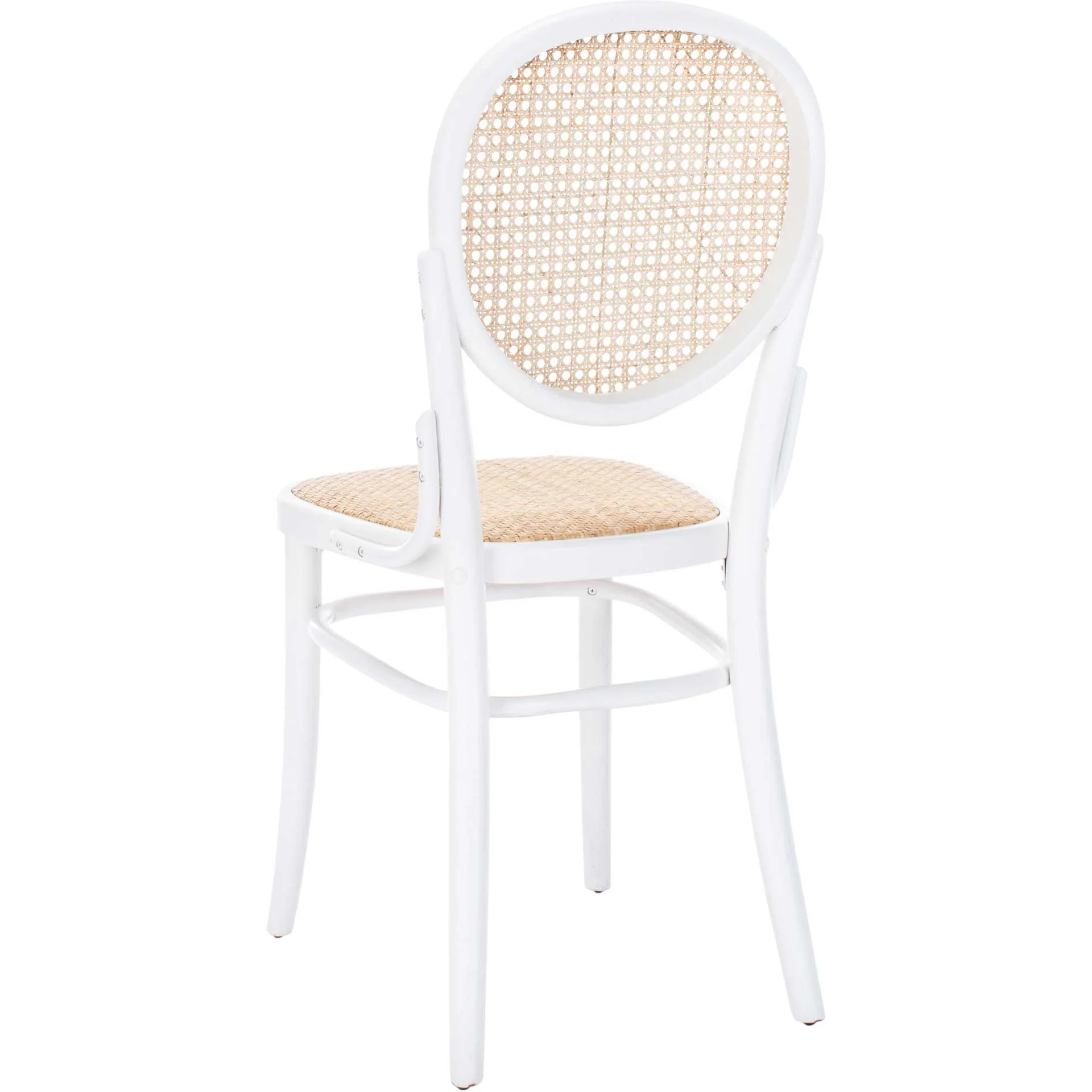 Sonia Cane Dining Chair White/Natural (Set of 2) - Image 5
