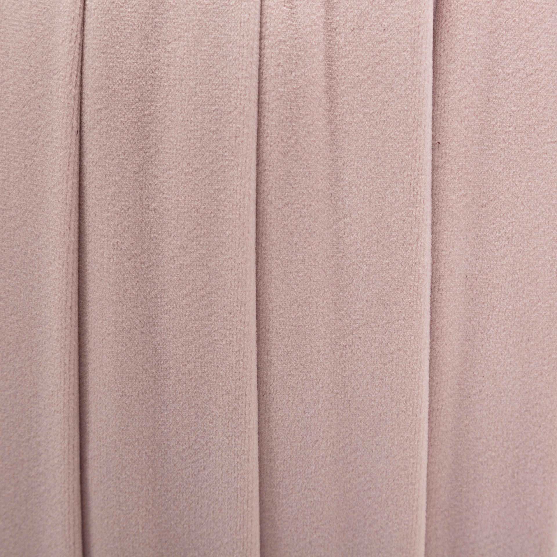 Sonny Velvet Ottoman Blush - Image 3