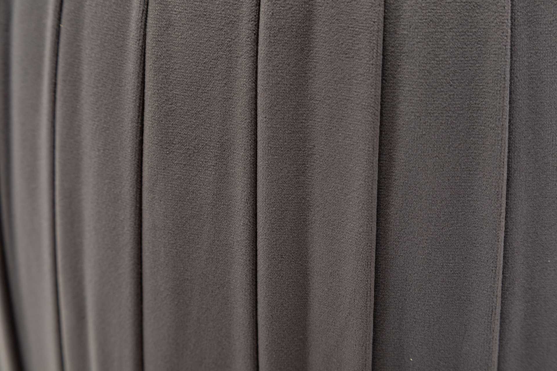 Sonny Velvet Ottoman Gray - Image 3