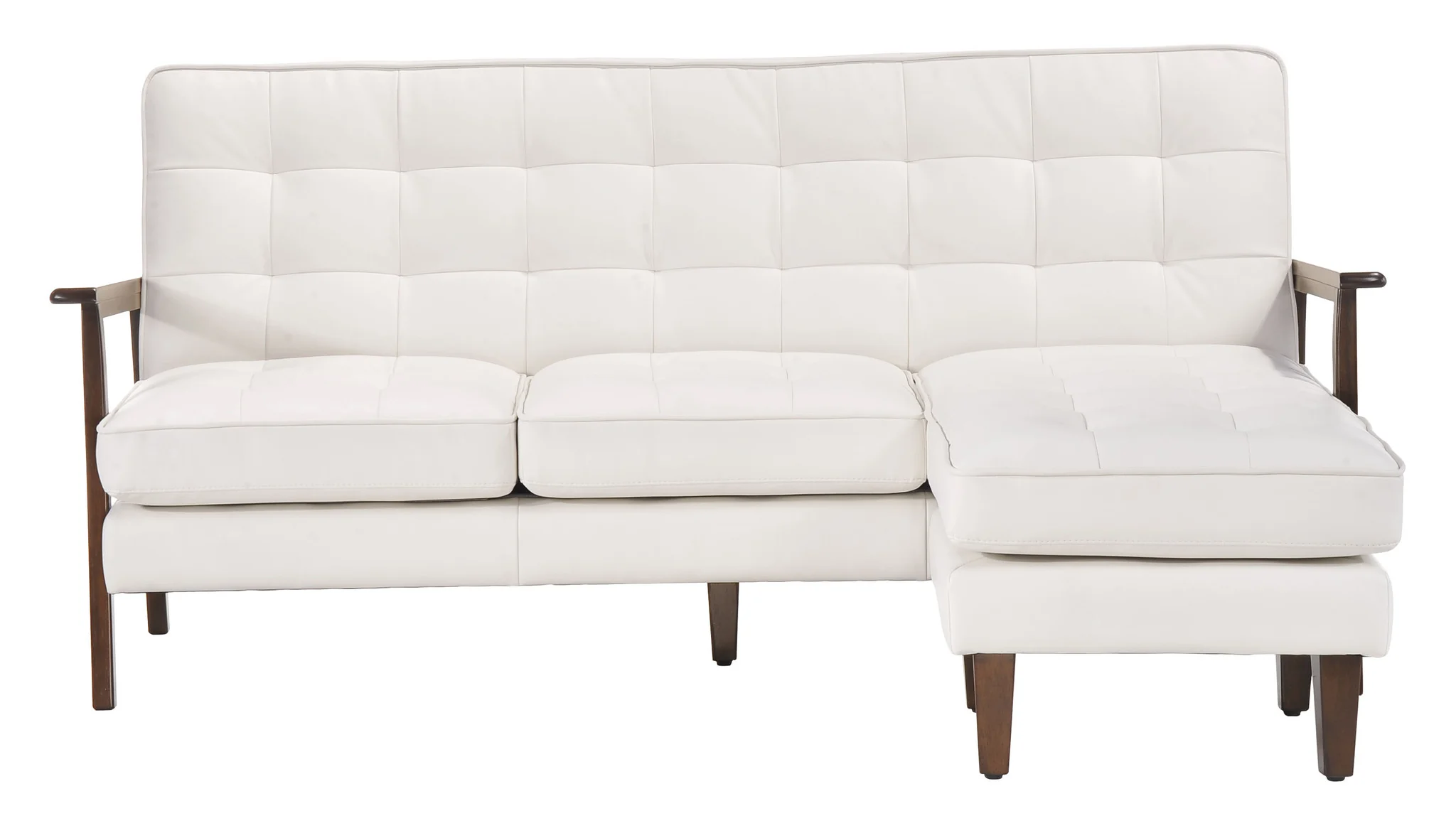 Sonoma Flat Flex Sectional White - Image 2