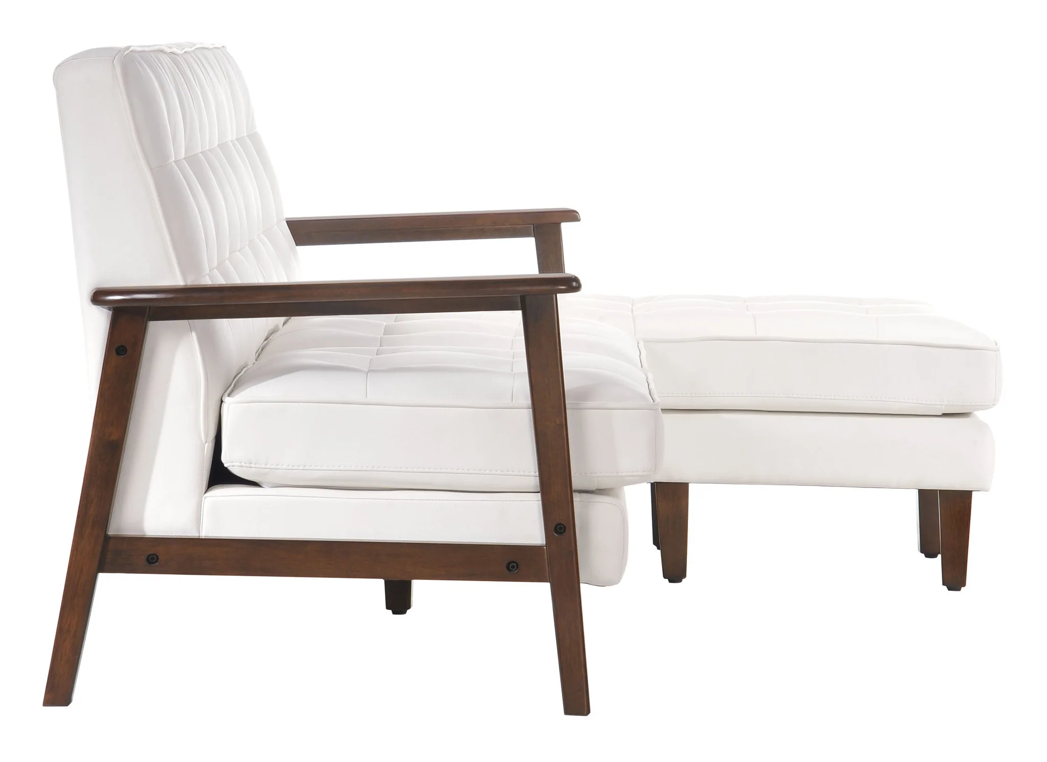 Sonoma Flat Flex Sectional White - Image 3