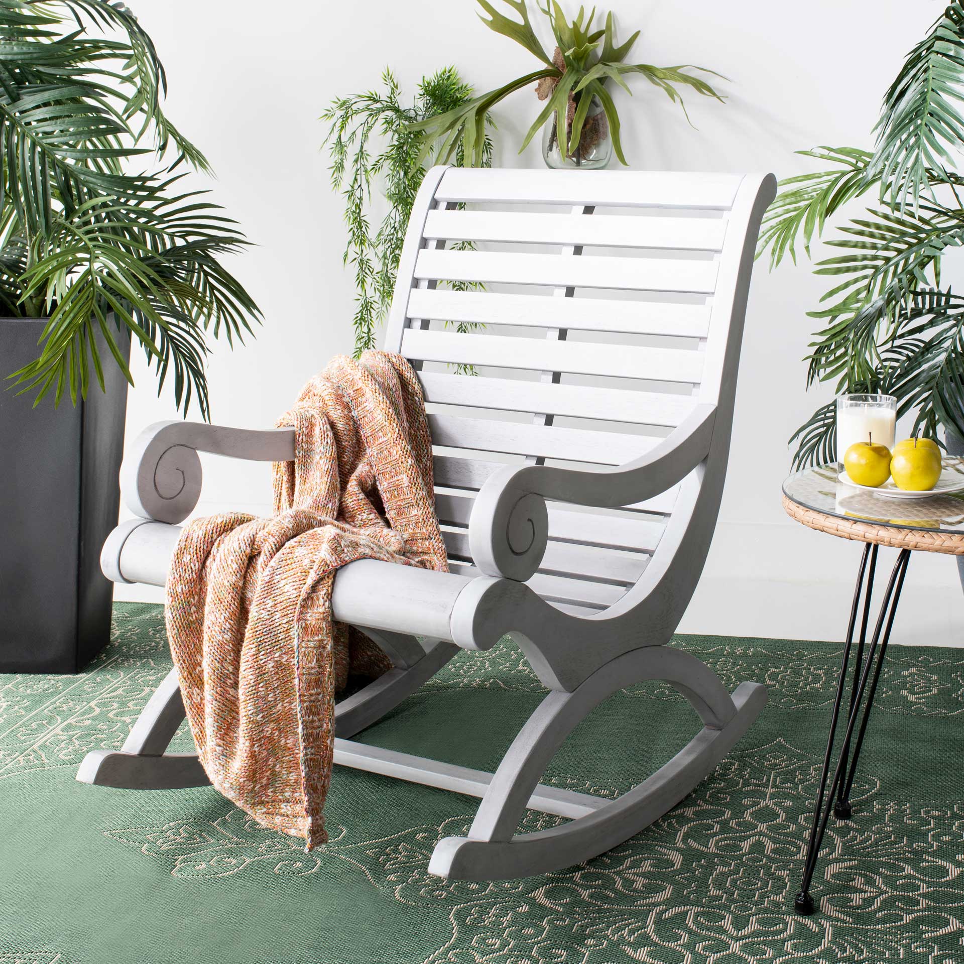 Sora Rocking Chair Ash Gray - Image 6