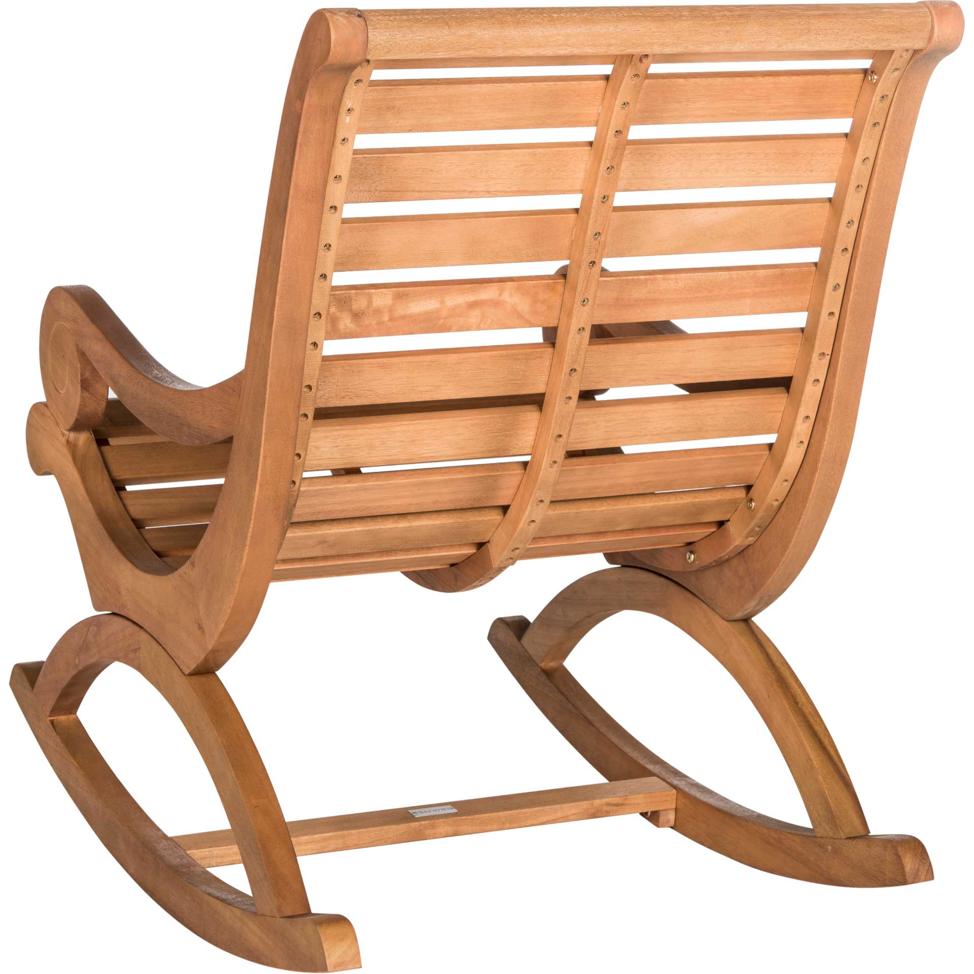 Sora Rocking Chair Teak Brown - Image 3